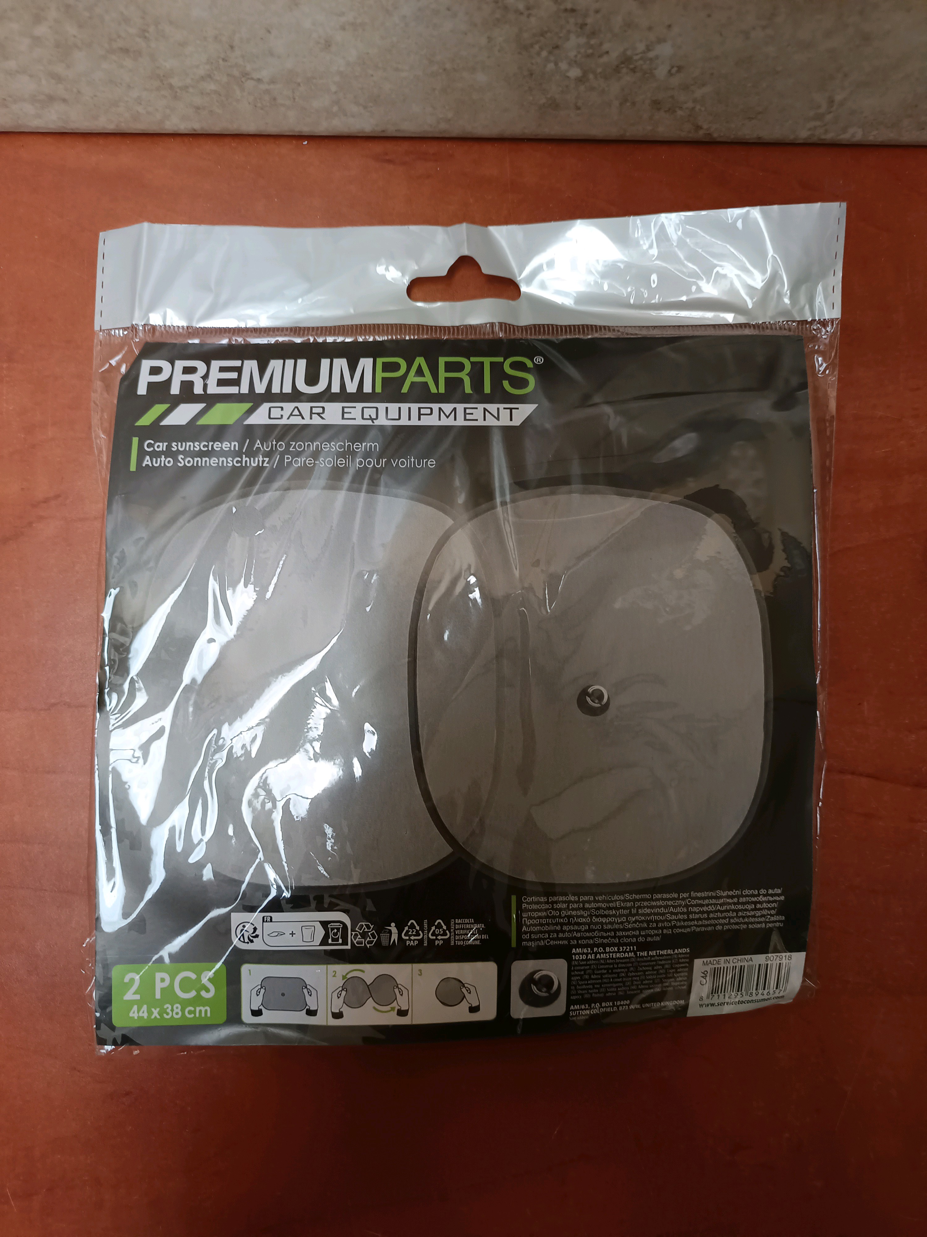 Premium Parts pare-soleil voiture 44 x 38 cm (2 pièces)