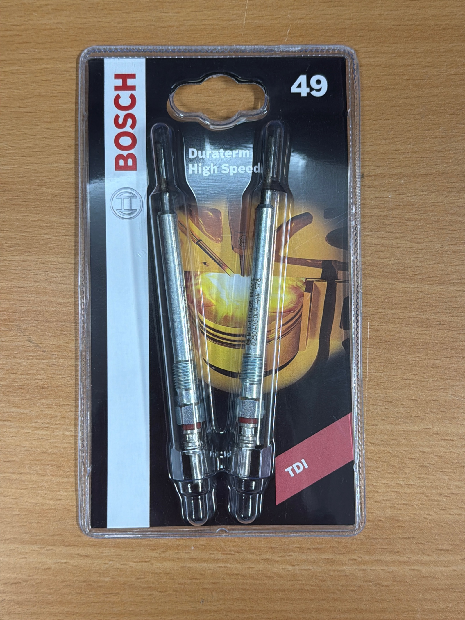 Bosch Duraterm High Speed 49 TDI - bougies de préchauffage
