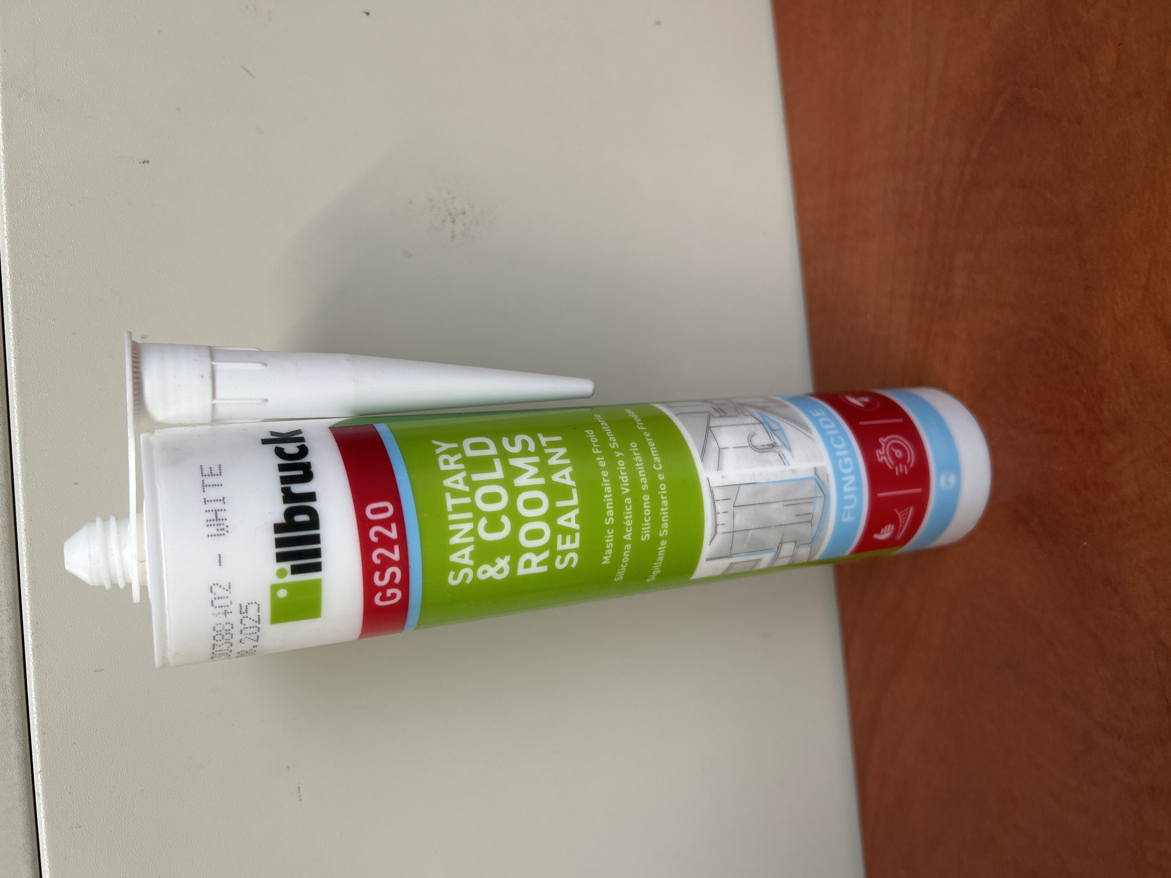 illbruck GS220 Sanitary & Cold Rooms Sealant - White