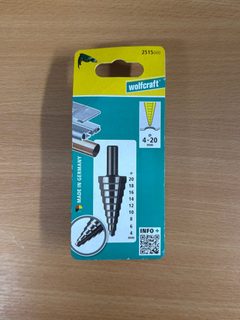 Foret étagé 4-20 mm Wolfcraft 2515000