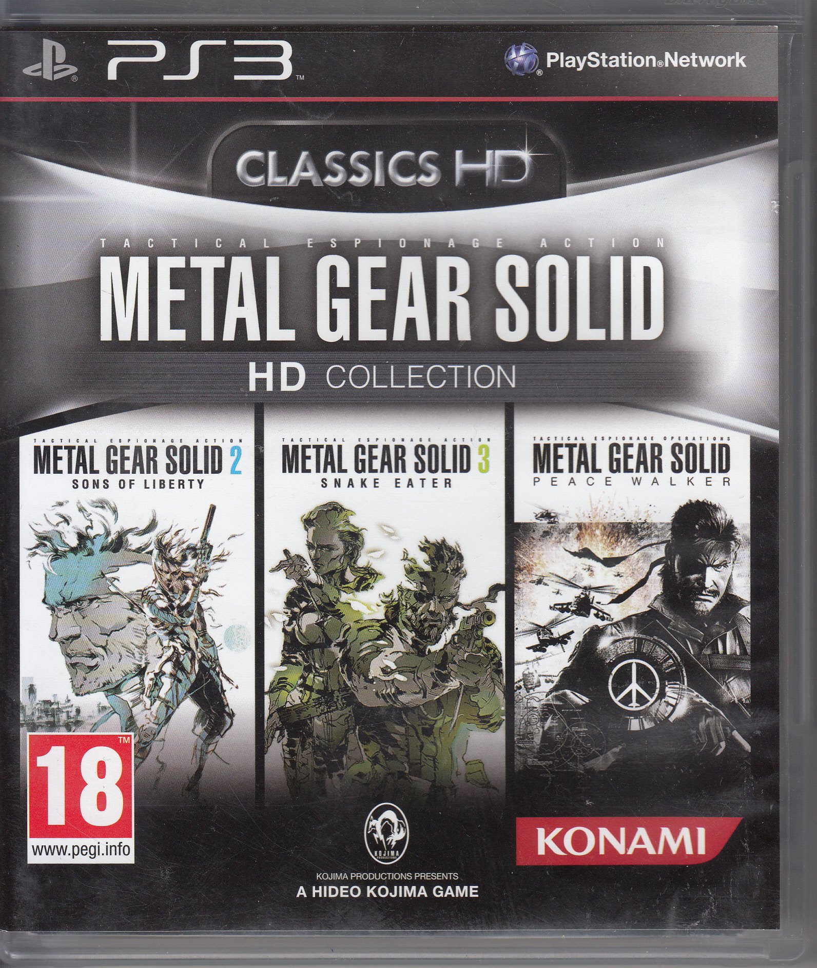 Metal Gear Solid Hd Collection Ps3