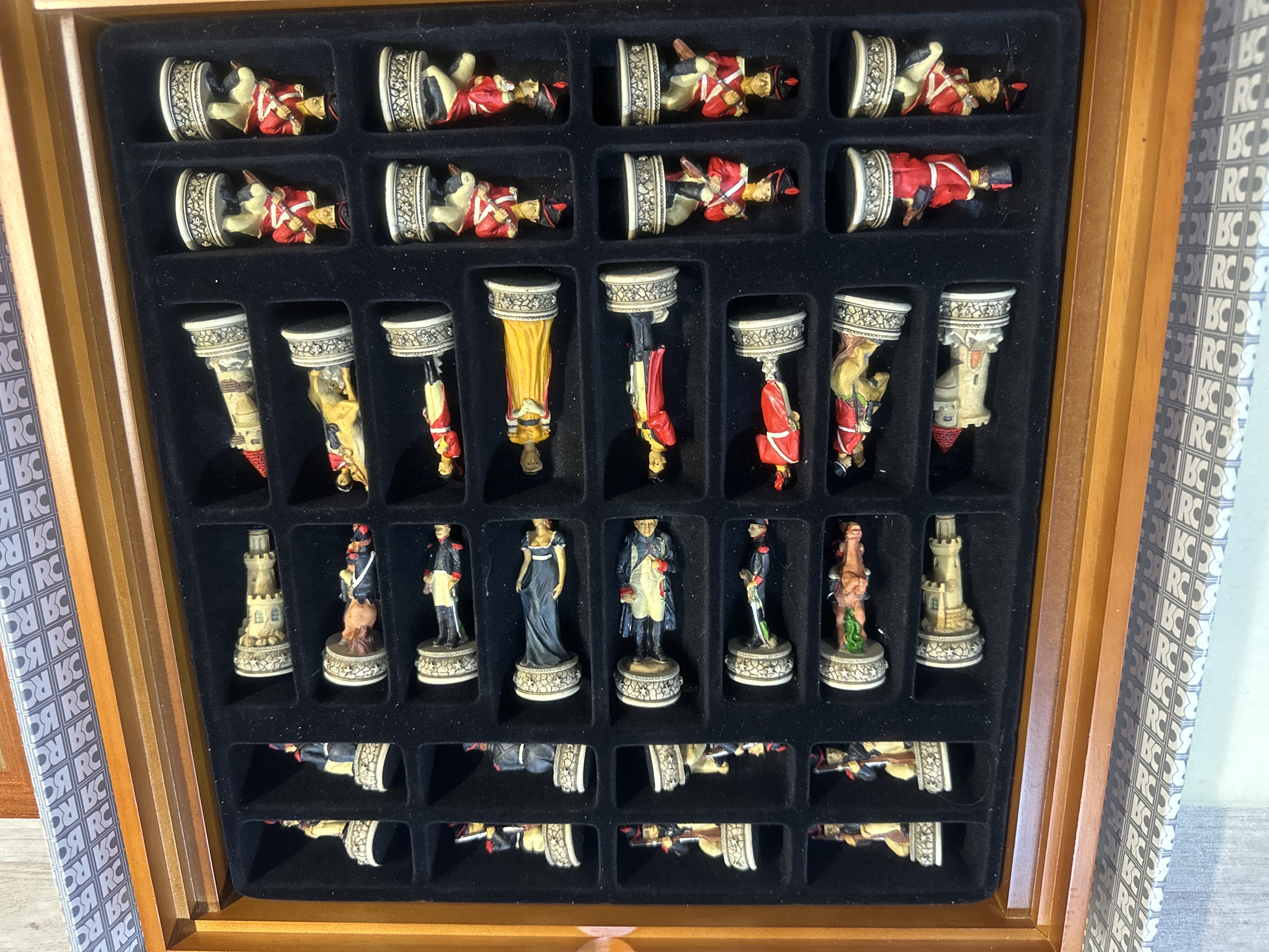 RC Coffret d’échecs Napoléon-Wellington