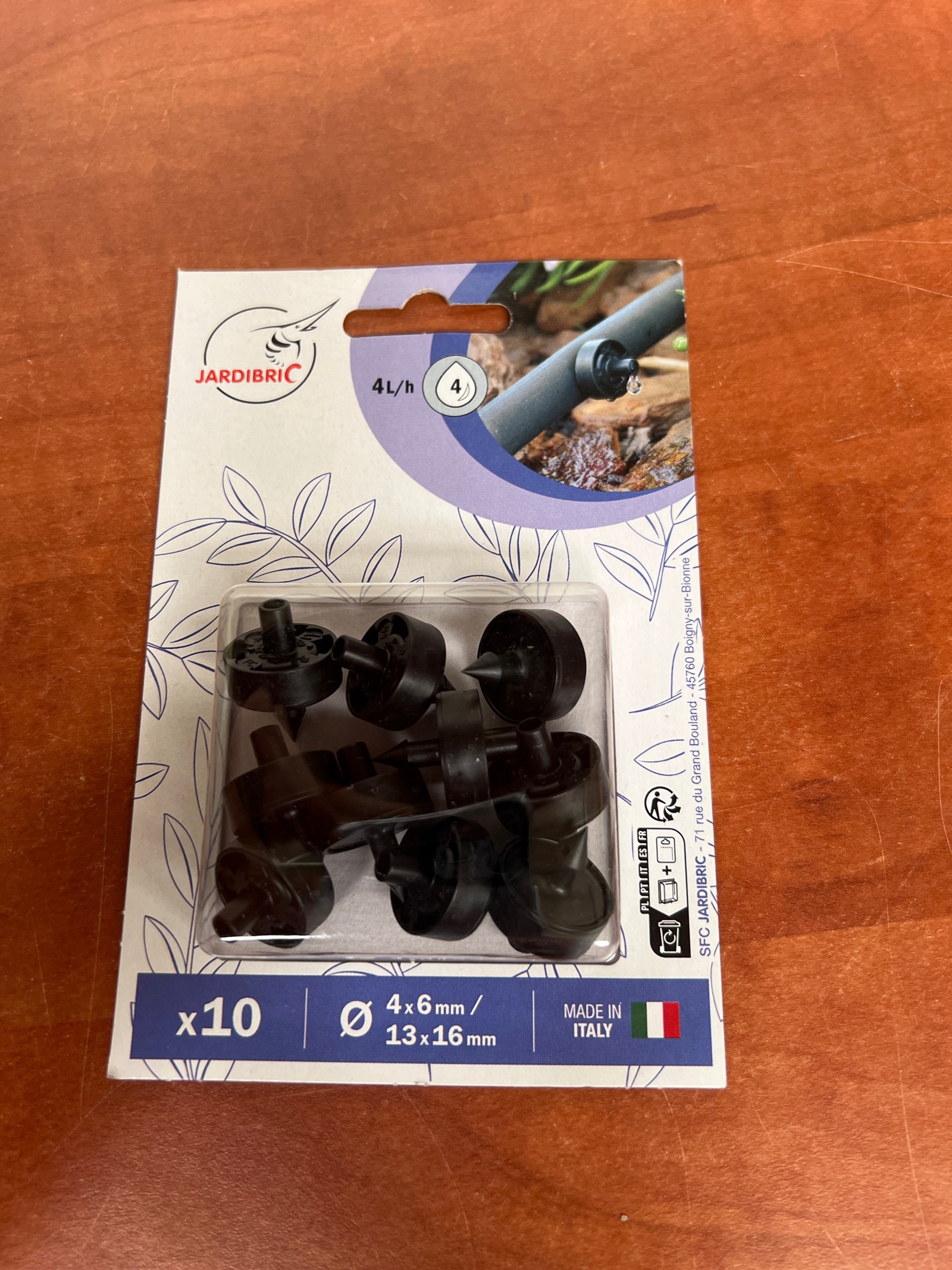 Jardibric goutteurs 4 L/h (x10)