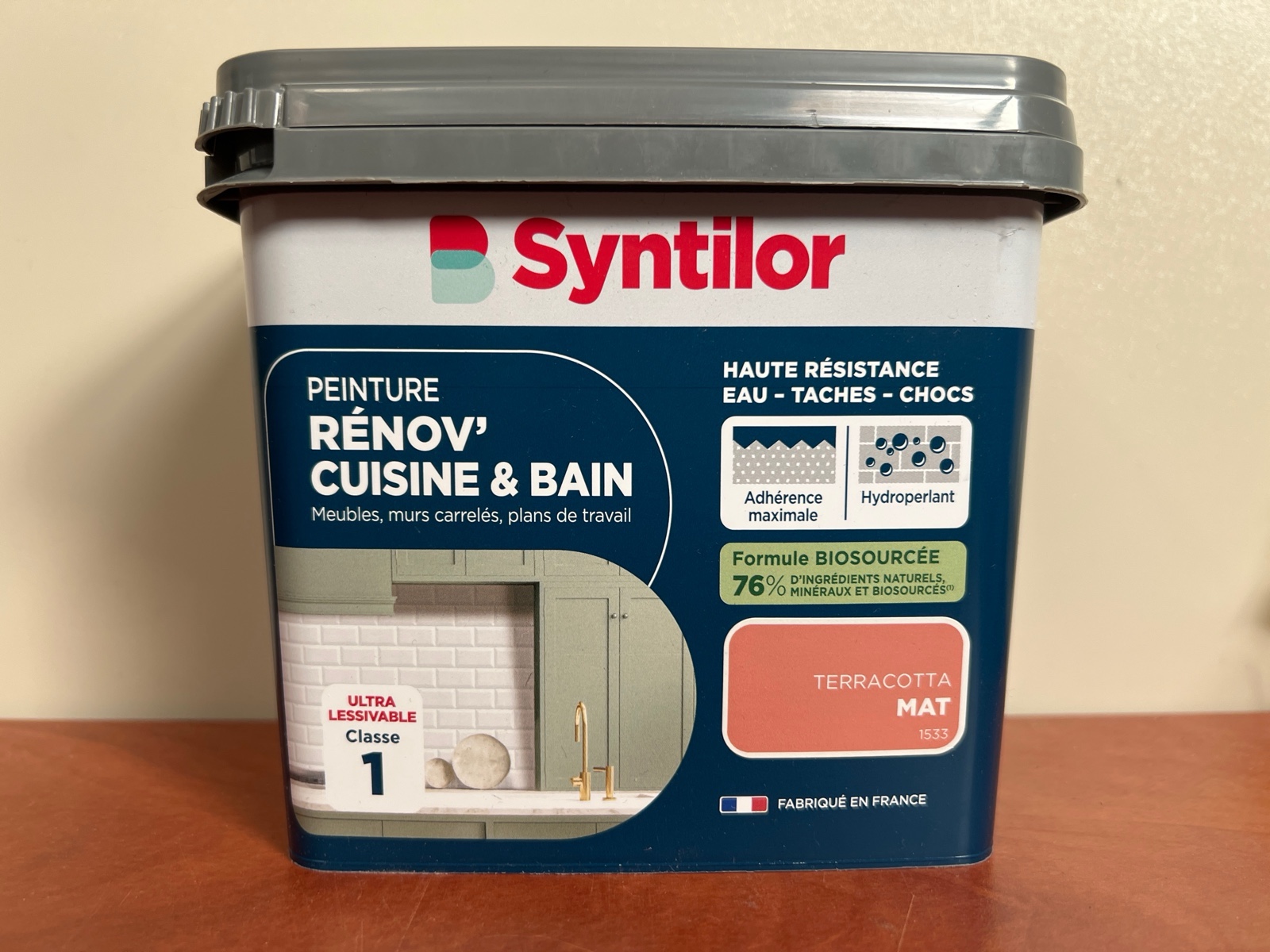 Syntilor Peinture Rénov' Cuisine & Bain Terracotta Mat 1533