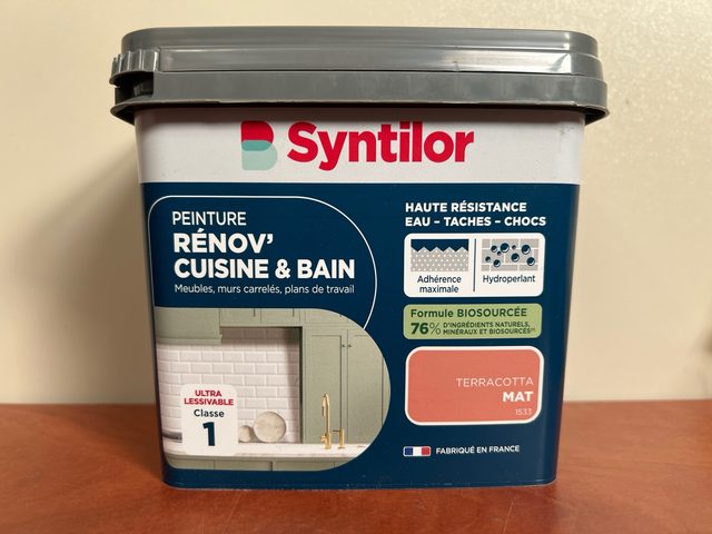 Syntilor Peinture Rénov' Cuisine & Bain Terracotta Mat 1533
