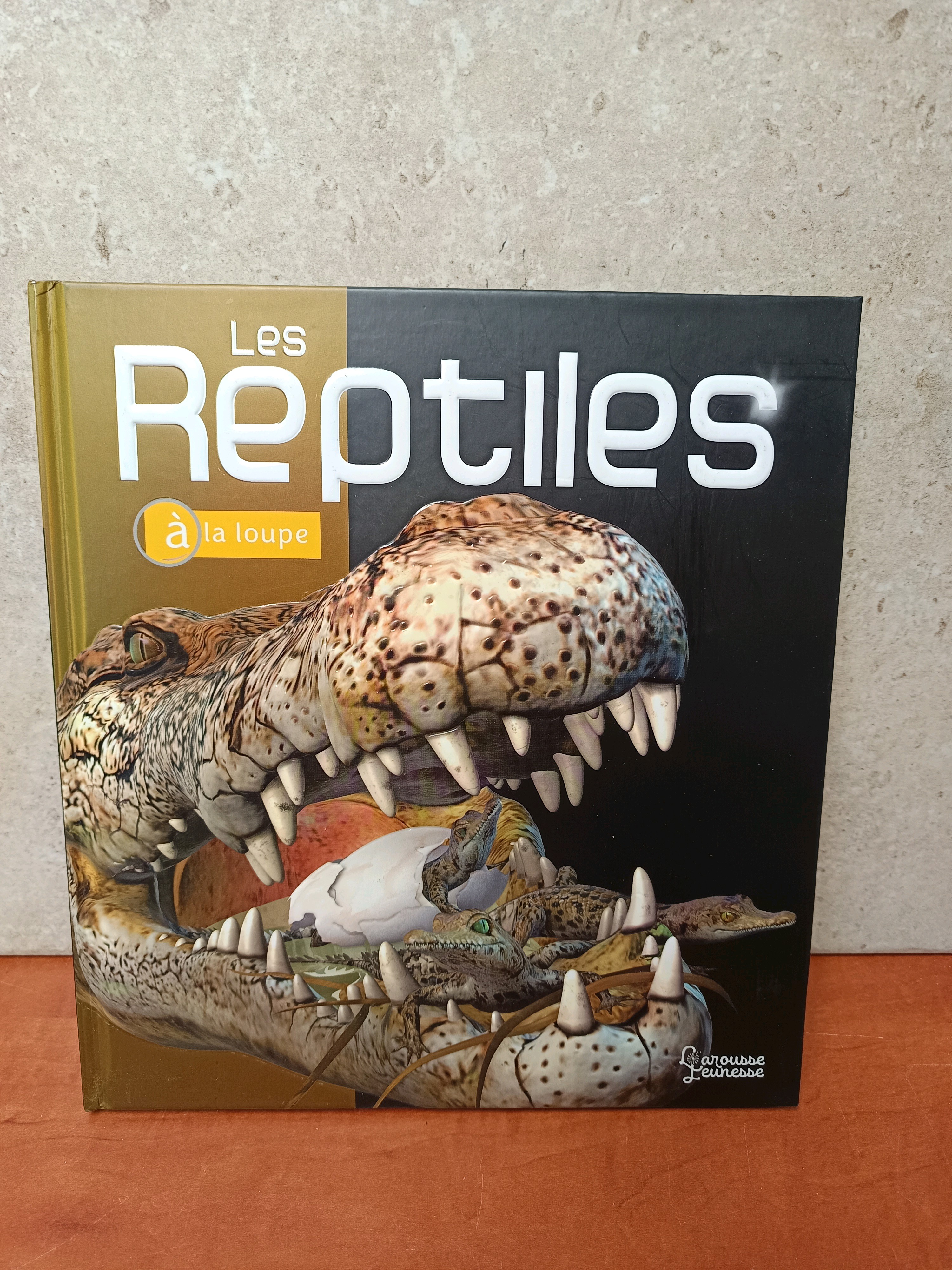 Livre Les Reptiles à la loupe