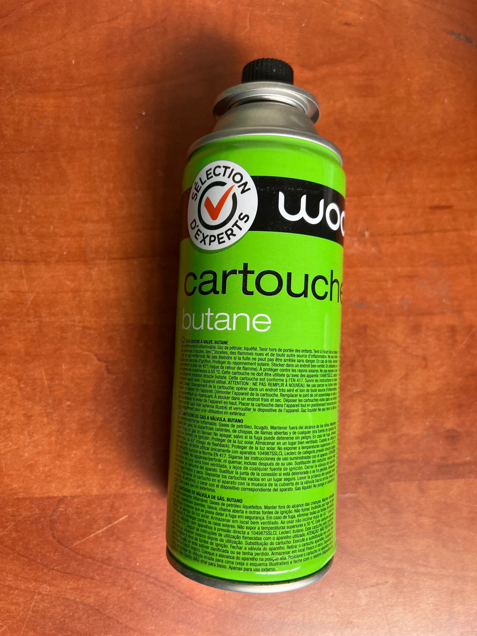 Cartouche butane