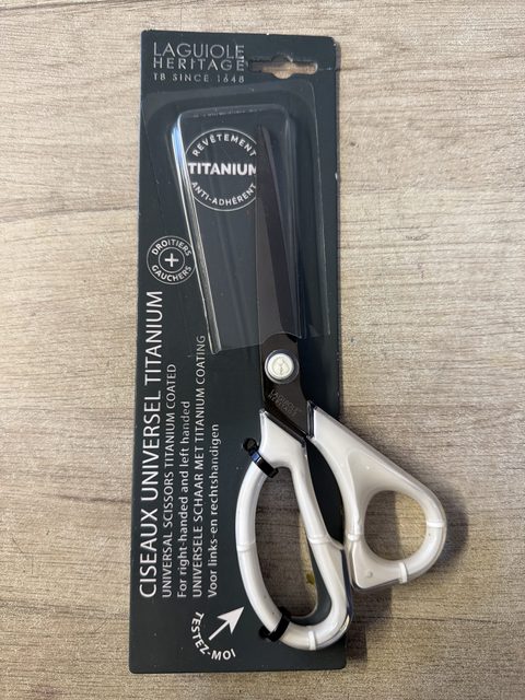 Ciseaux universels titanium Laguiole Heritage