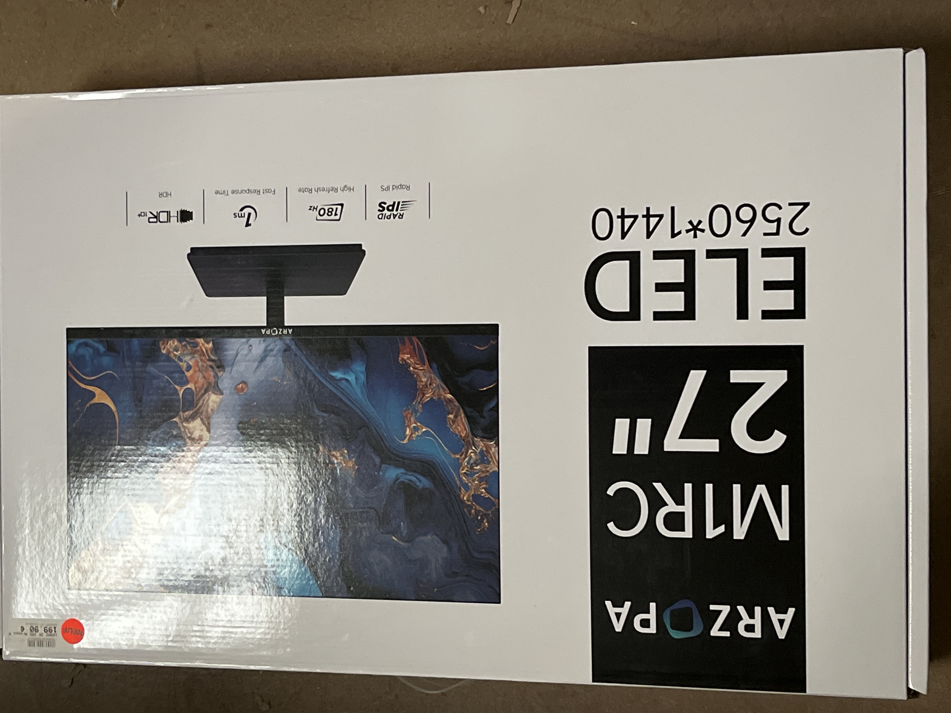 ARZOPA écran PC LED 27'' 2560x1440 (IPS)