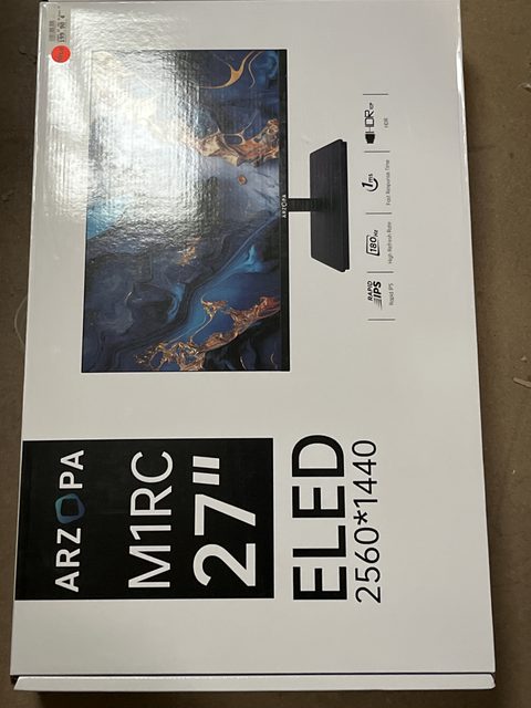 ARZOPA écran PC LED 27'' 2560x1440 (IPS)