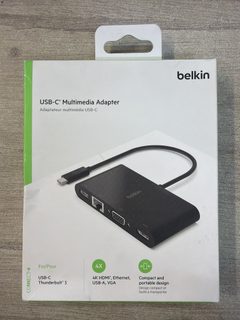 Belkin AVC005BTBK Hub USB-C 3.2 Gen 1 Noir