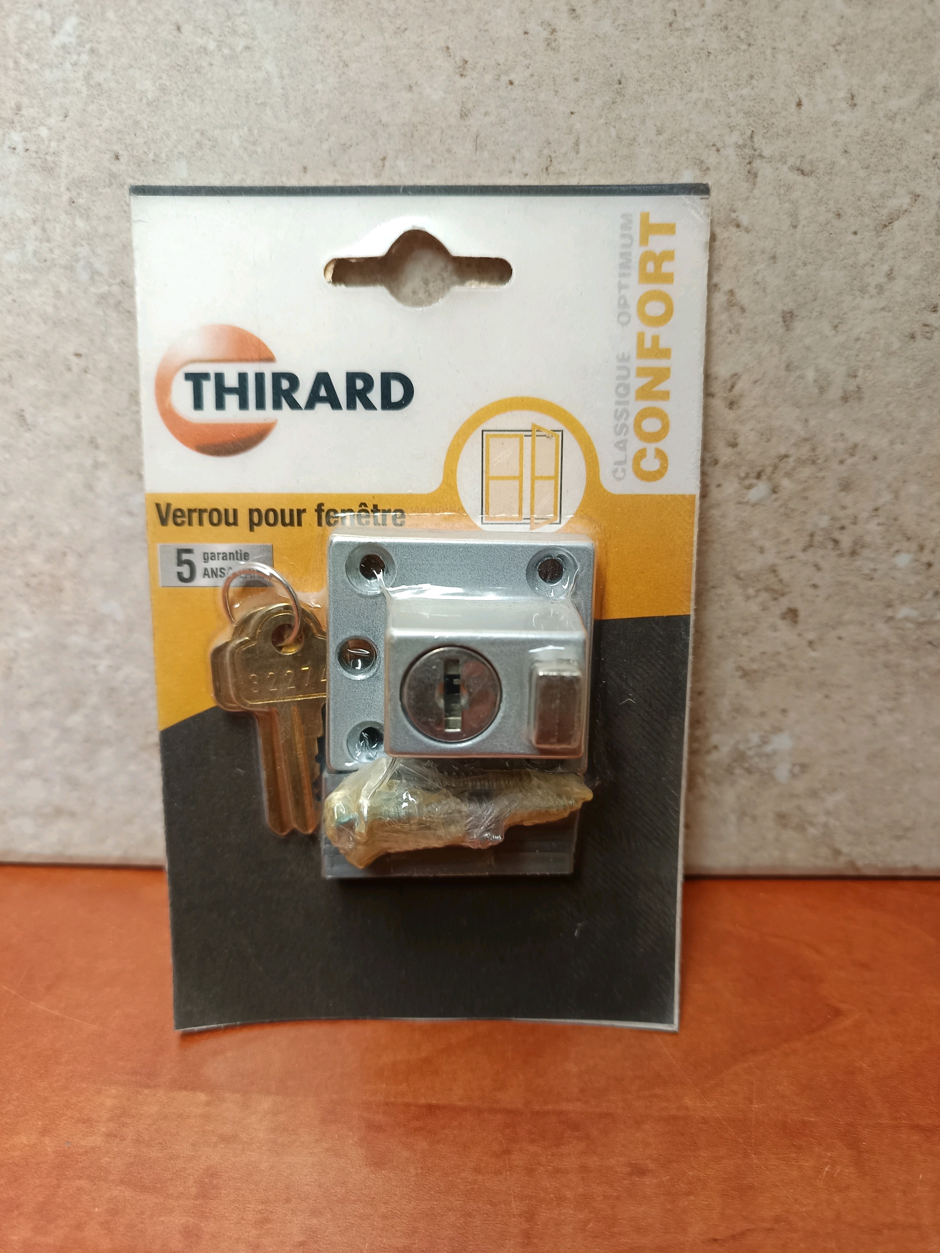 Thirard Verrou pour fenêtre Confort