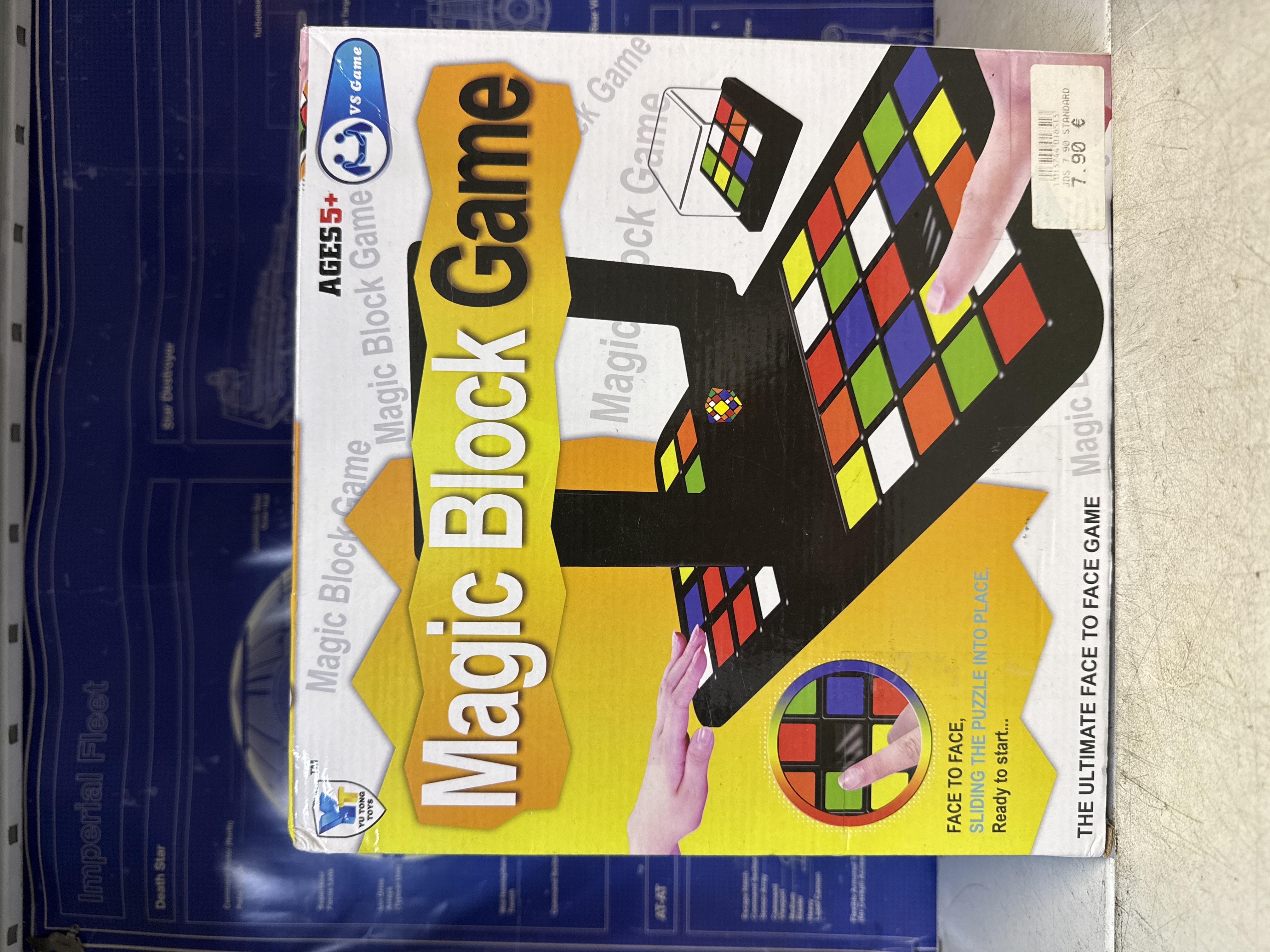 Magic Block Game Face to Face - Jeu de société casse-tête 2 joueurs