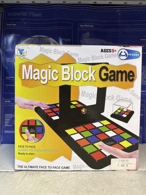 Magic Block Game Face to Face - Jeu de société casse-tête 2 joueurs