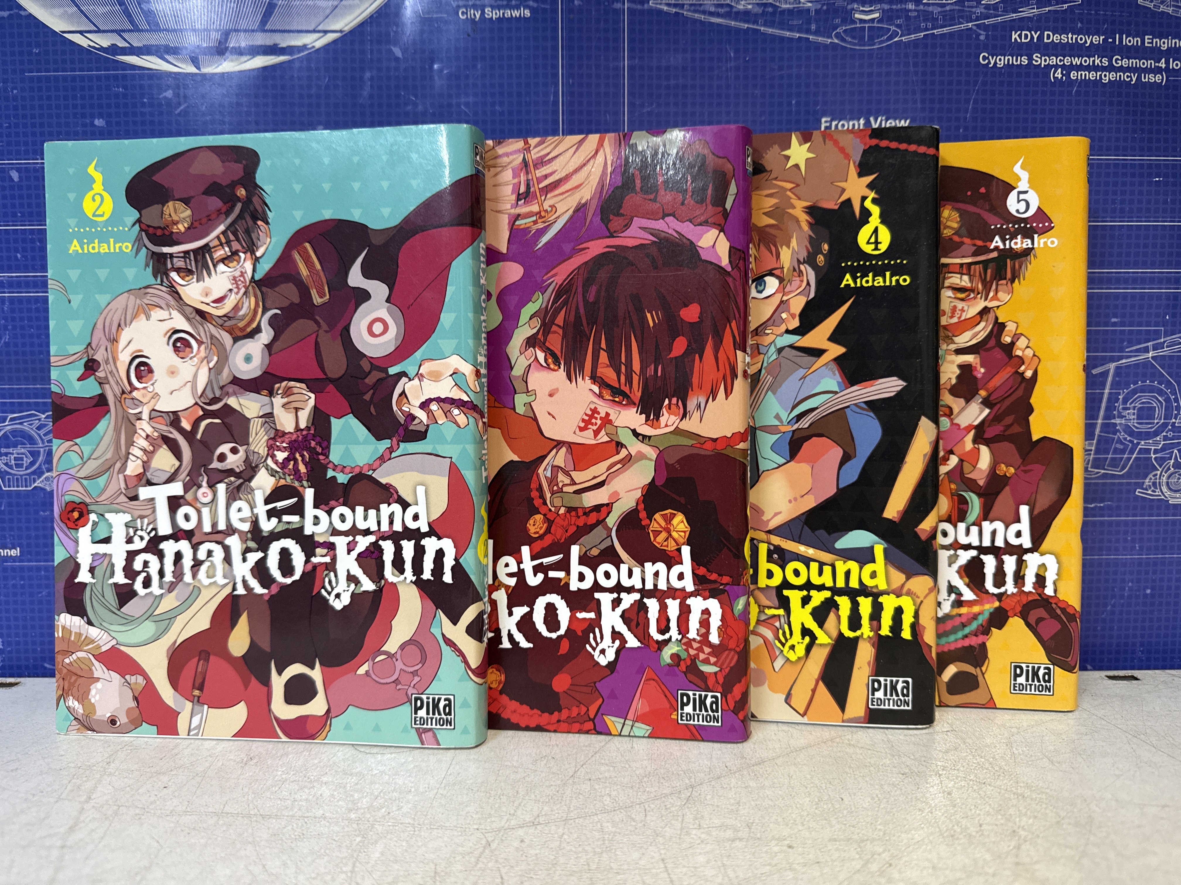 Lot manga Toilet-bound Hanako-kun tomes 2 à 5 – AidaIro – Pika Edition — photo 2