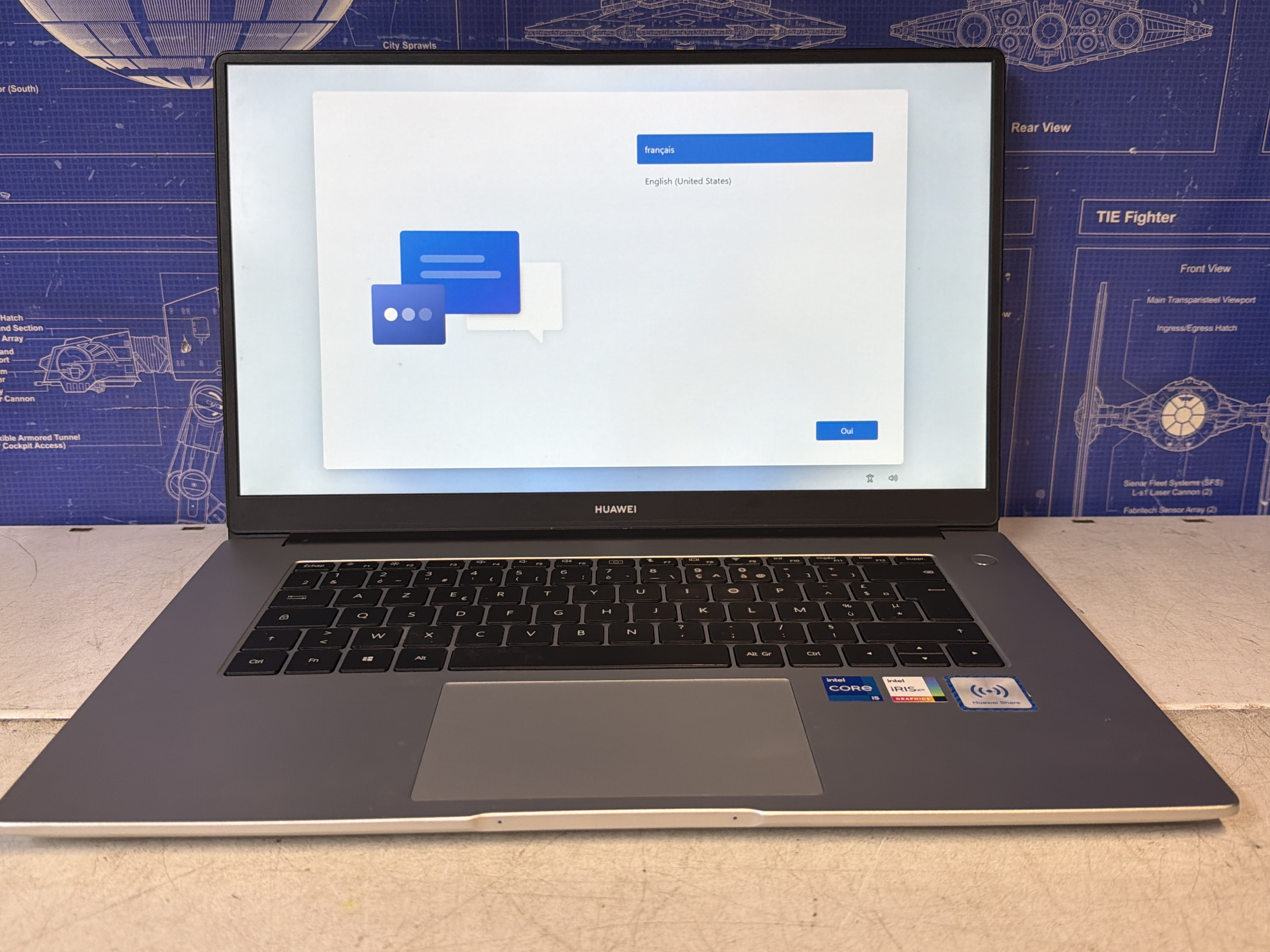 Huawei PC portable 15,6 i5 113567 8Go 512Go SSD Windows 11