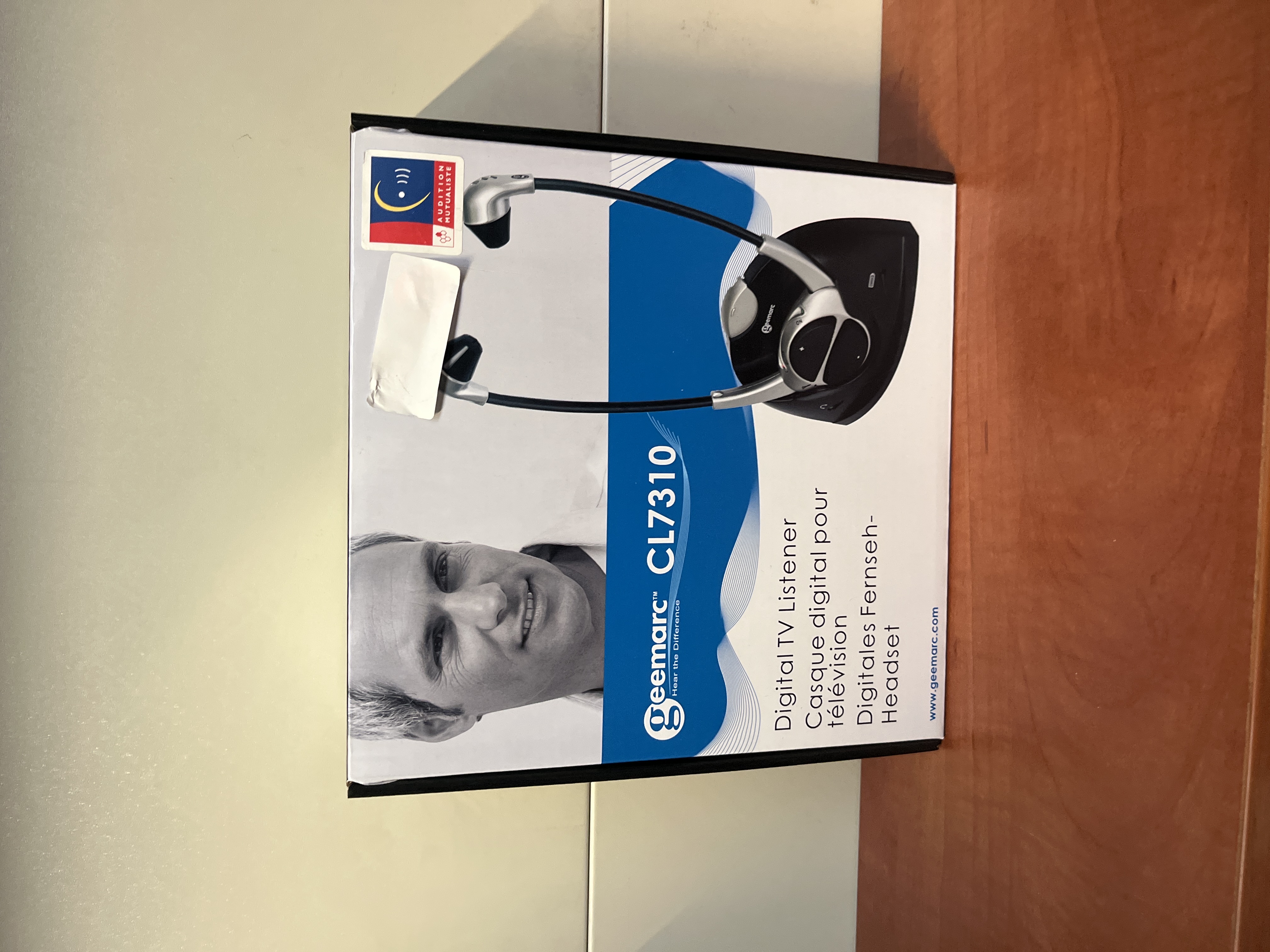 Casque TV numérique Geemarc CL7310 Digital TV Listener