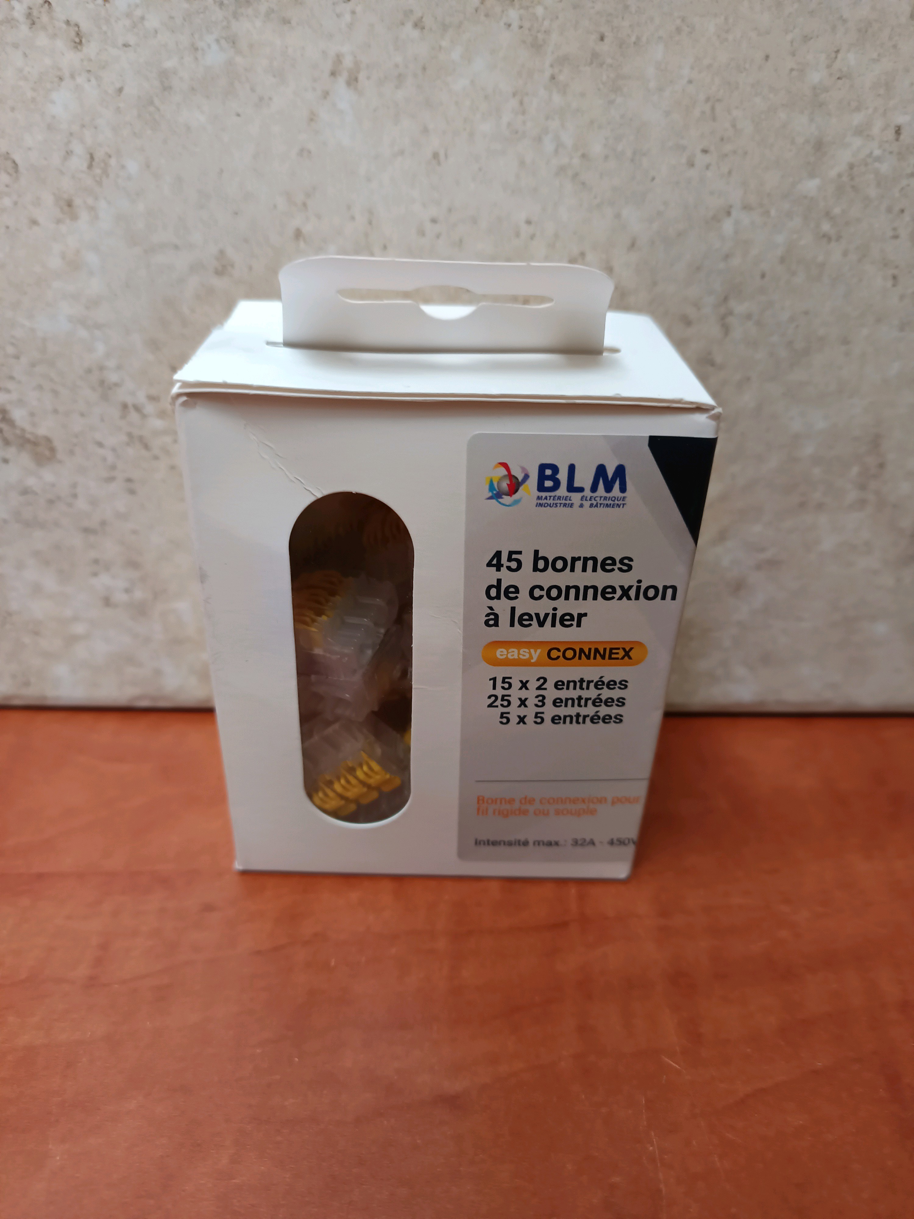 BLM easy CONNEX - 45 bornes de connexion à levier