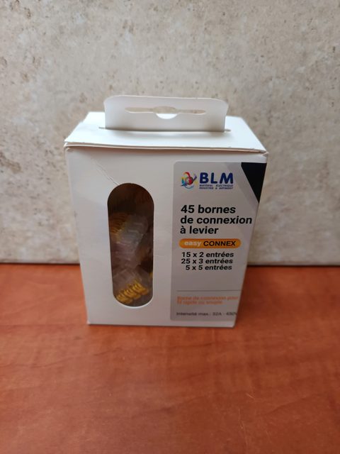 BLM easy CONNEX - 45 bornes de connexion à levier