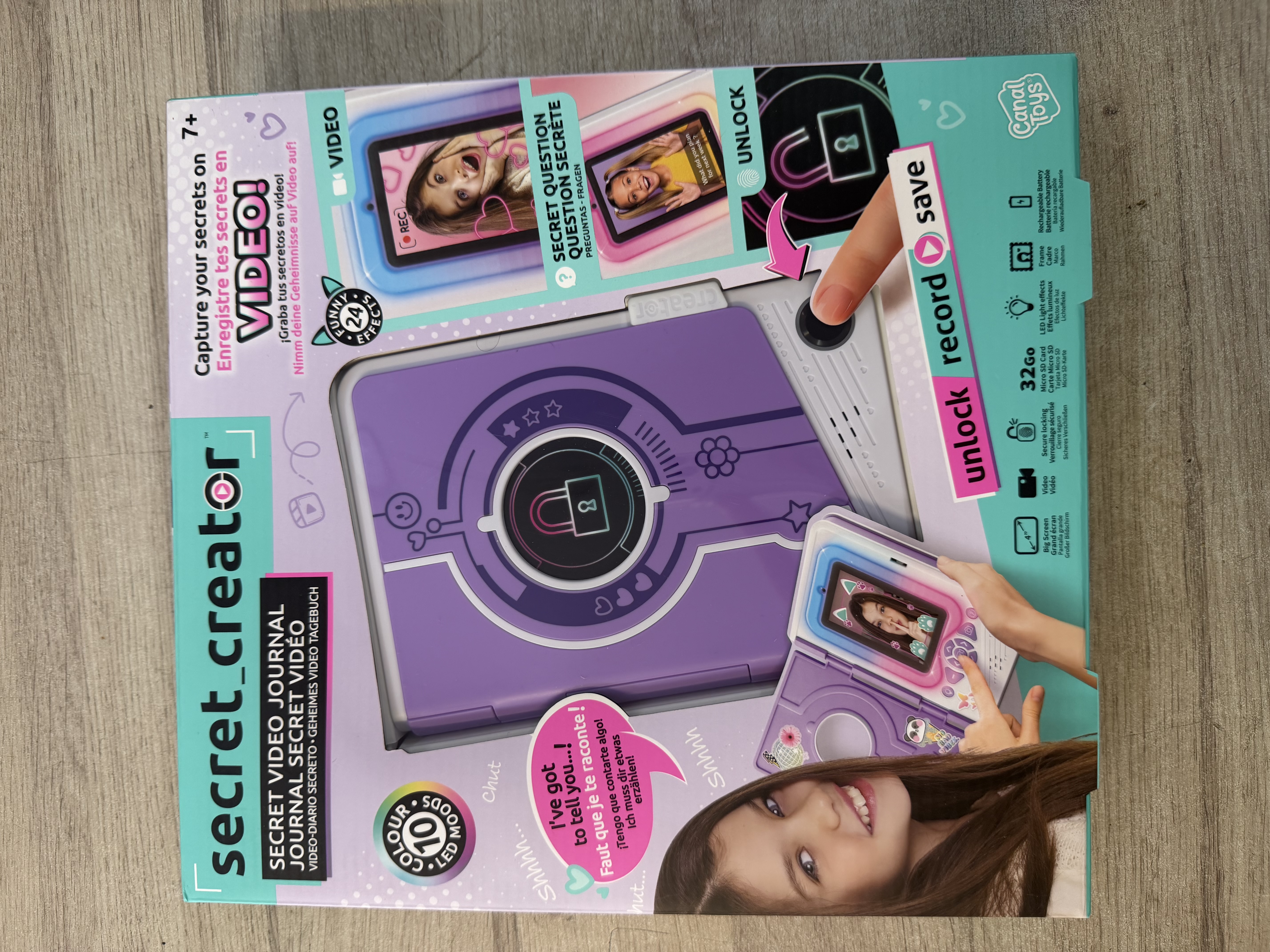 Canal Toys Secret Creator Secret Video Journal