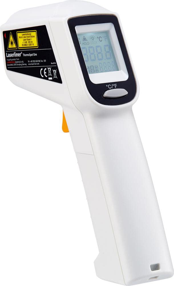 Laserliner Infrarot-Thermometer ThermoSpot One -38 jusque 365 °C Kalibriert nach: Werksstandard