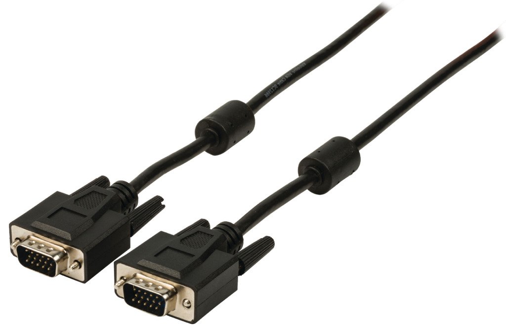Câble VGA à connecteur VGA mâle vers VGA mâle 2.00 m noir