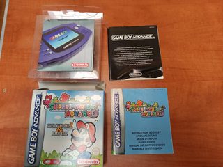 Nintendo Game Boy Advance - Super Mario Advance (boîte + notice), sans cartouche