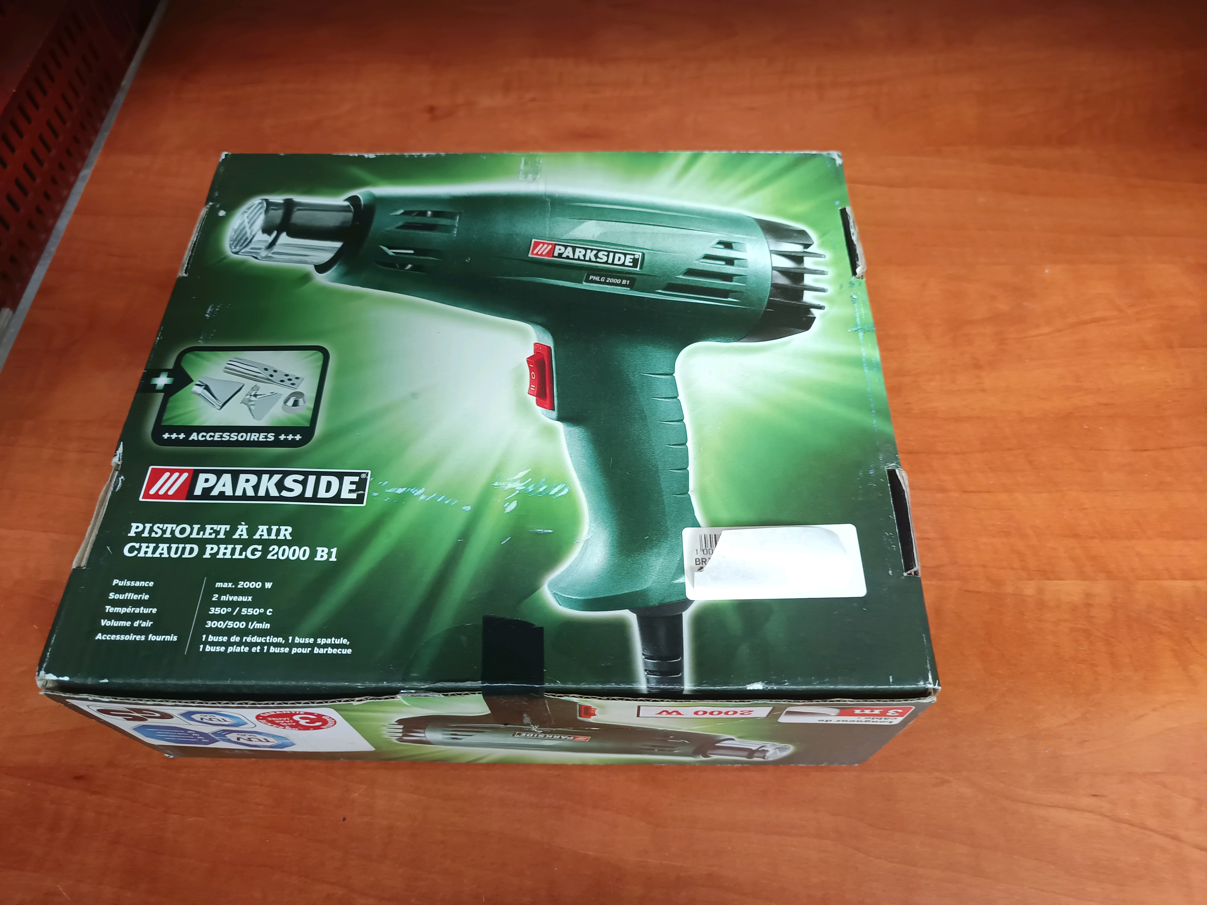 PARKSIDE PHG 2000 B1 - Pistolet à air chaud