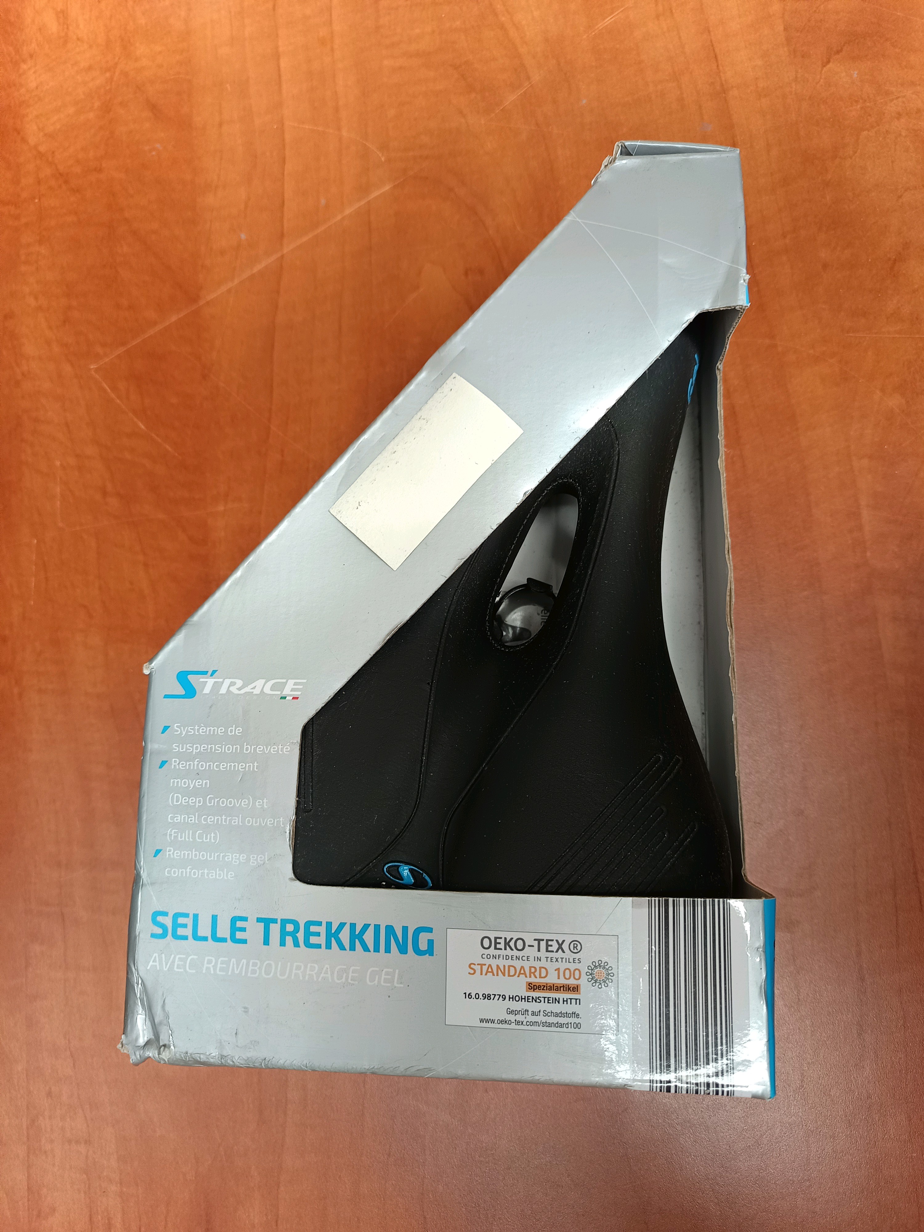 STRACE Selle Trekking avec rembourrage gel