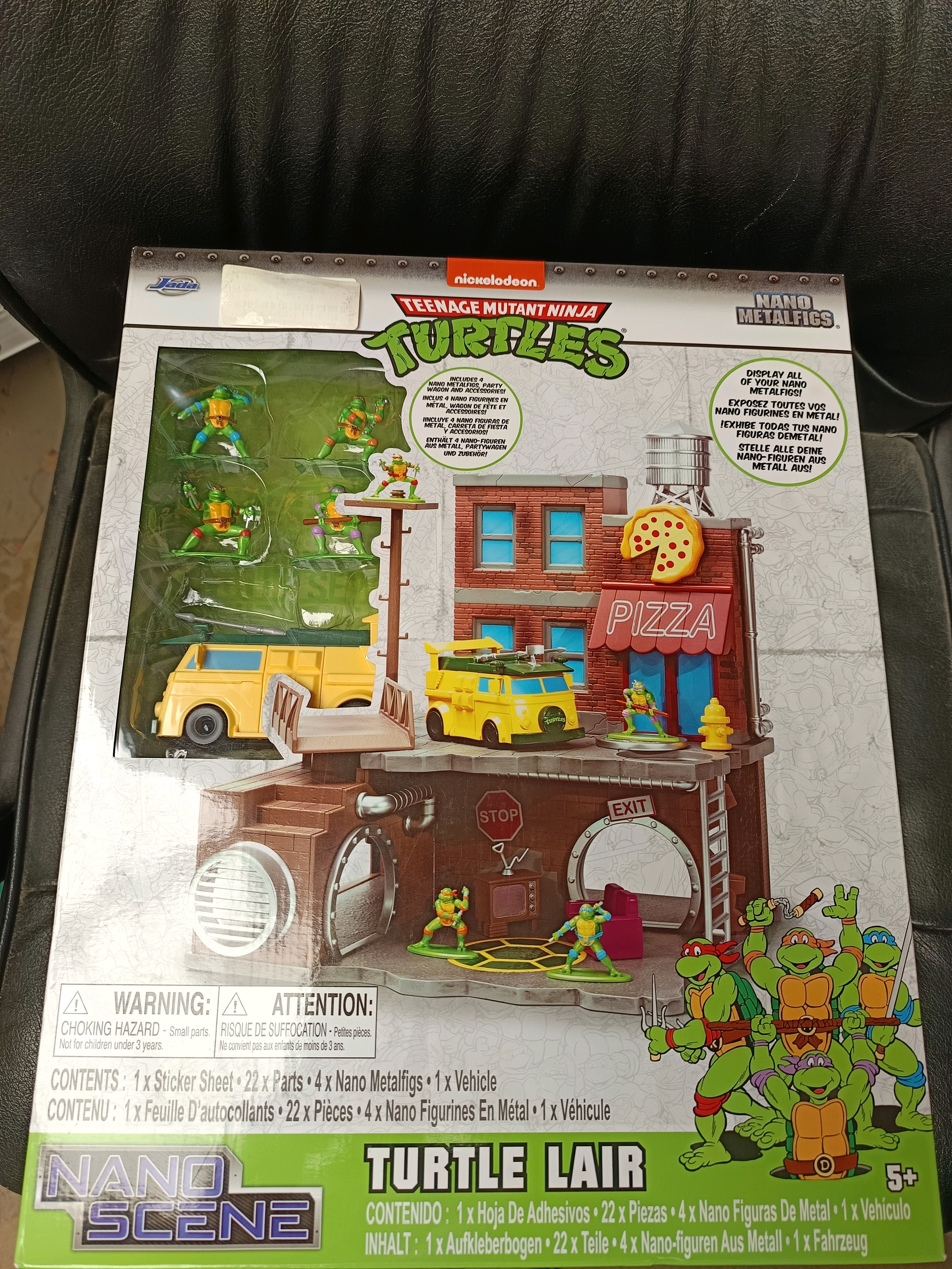 Jada Nano Scene Teenage Mutant Ninja Turtles – Turtle Lair (Nano Metalfigs)