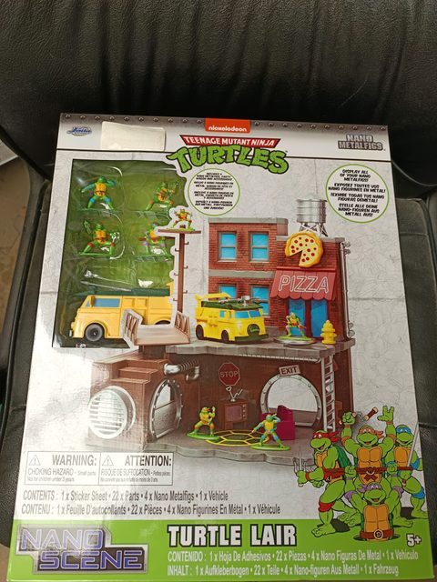 Jada Nano Scene Teenage Mutant Ninja Turtles – Turtle Lair (Nano Metalfigs)