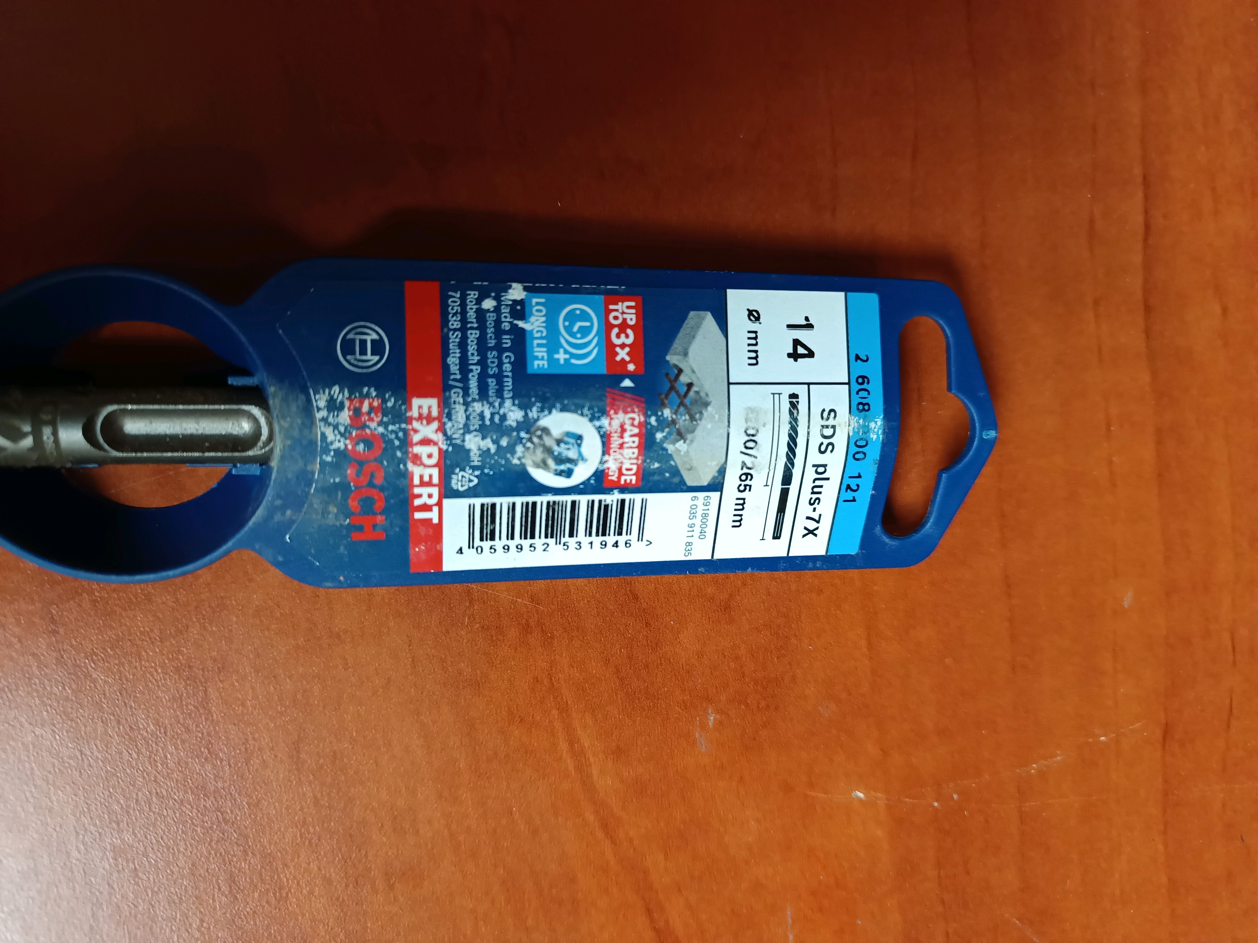 Foret béton Bosch Expert SDS plus-7X (Ø 8 mm, 300/365 mm) – queue SDS plus
