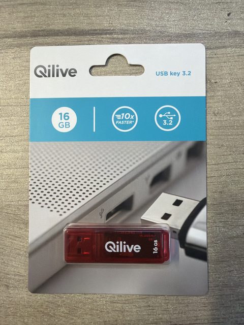 Qilive Clé USB 3.2 16 Go
