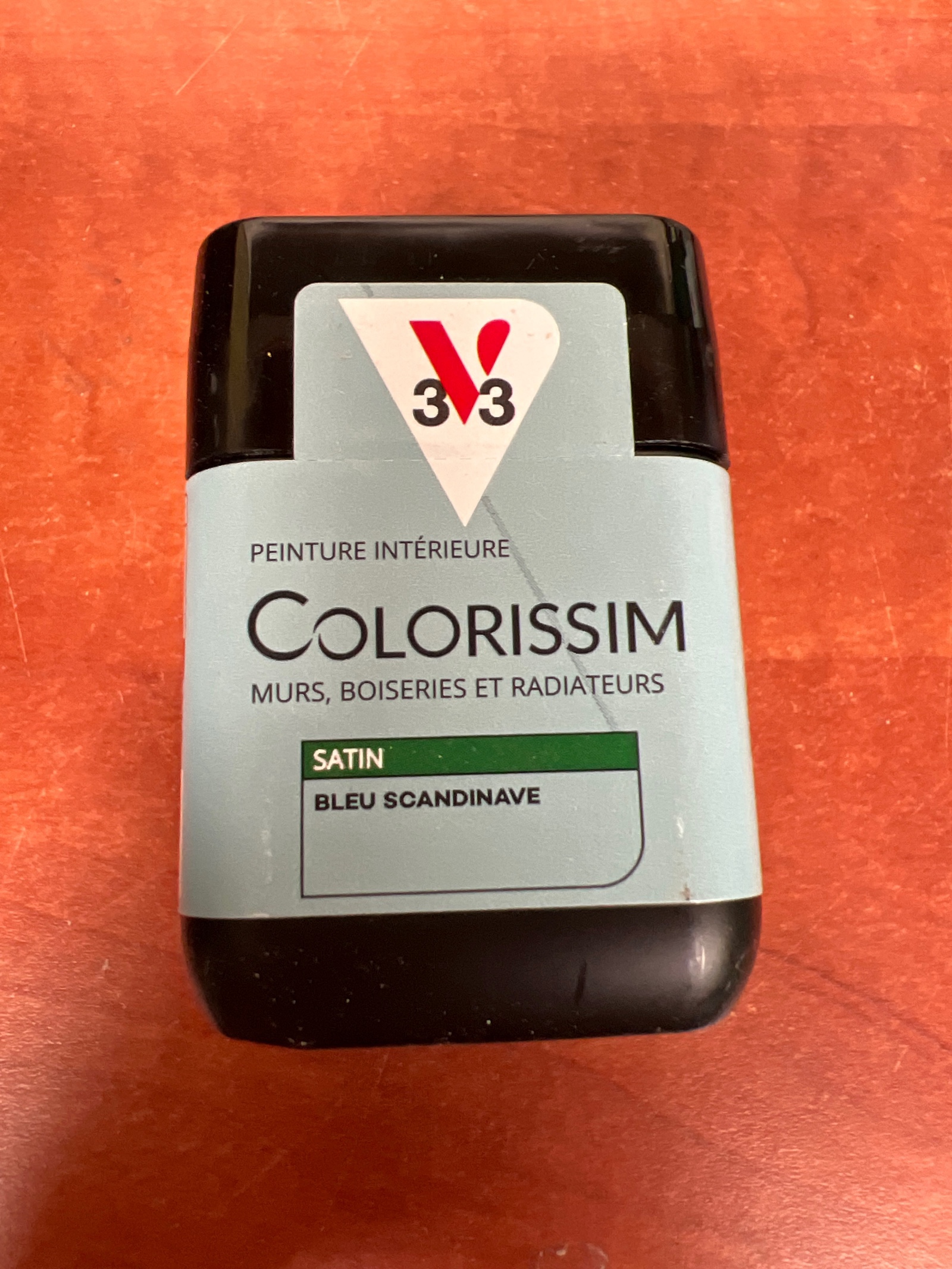 V33 Colorissim - peinture intérieure satin Bleu Scandinave