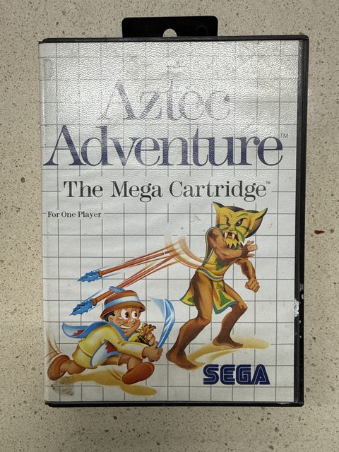 SEGA Aztec Adventure - The Mega Cartridge