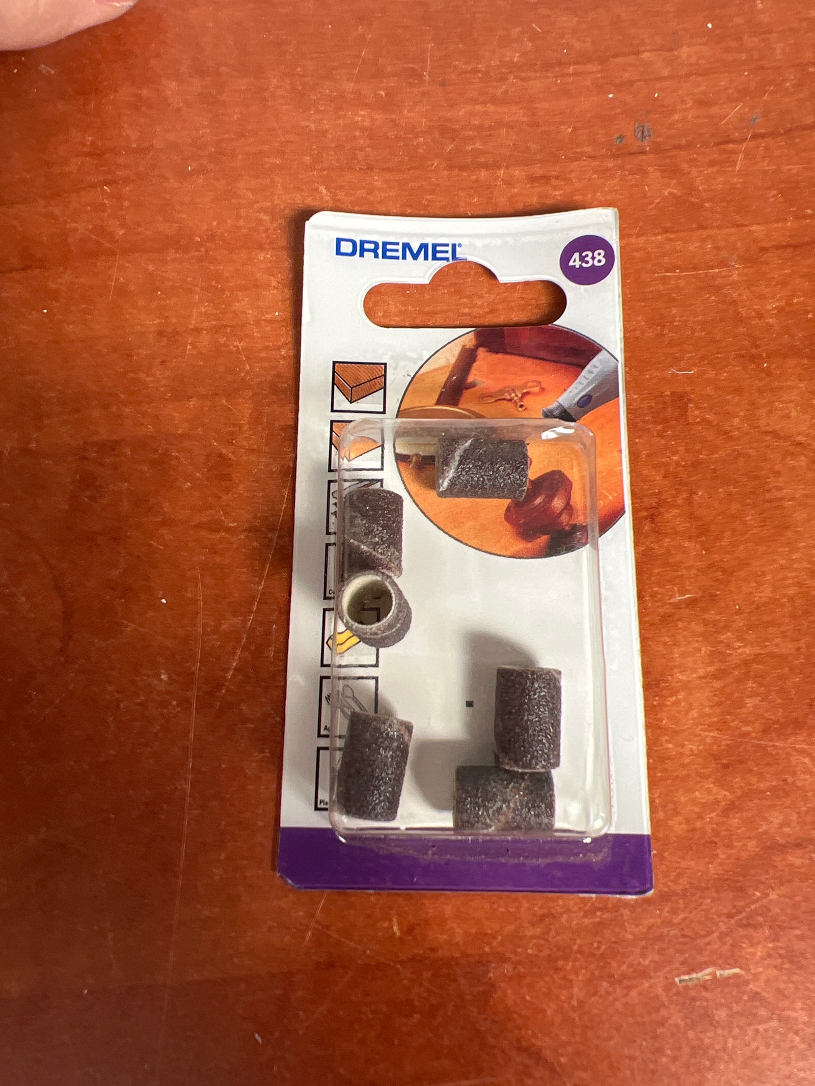 Dremel 438 – Manchons abrasifs pour outil rotatif