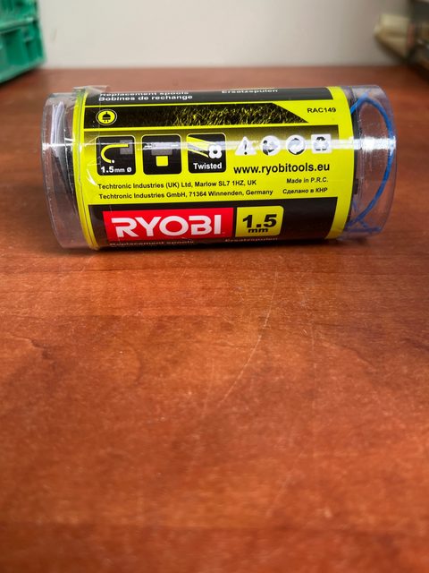 RYOBI RAC140 Bobine de rechange fil torsadé 1.5 mm