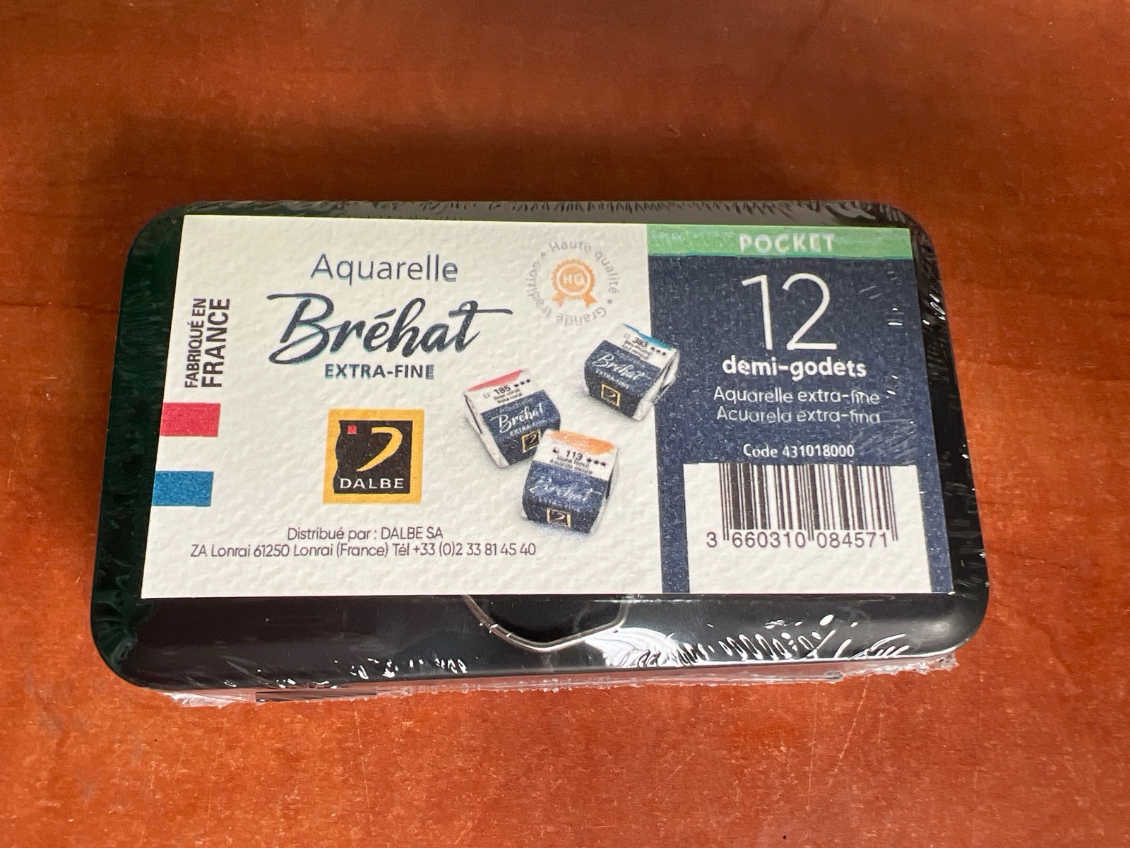 Dalbe Aquarelle Bréhat Extra-Fine Pocket - 12 demi-godets
