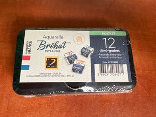 Dalbe Aquarelle Bréhat Extra-Fine Pocket - 12 demi-godets