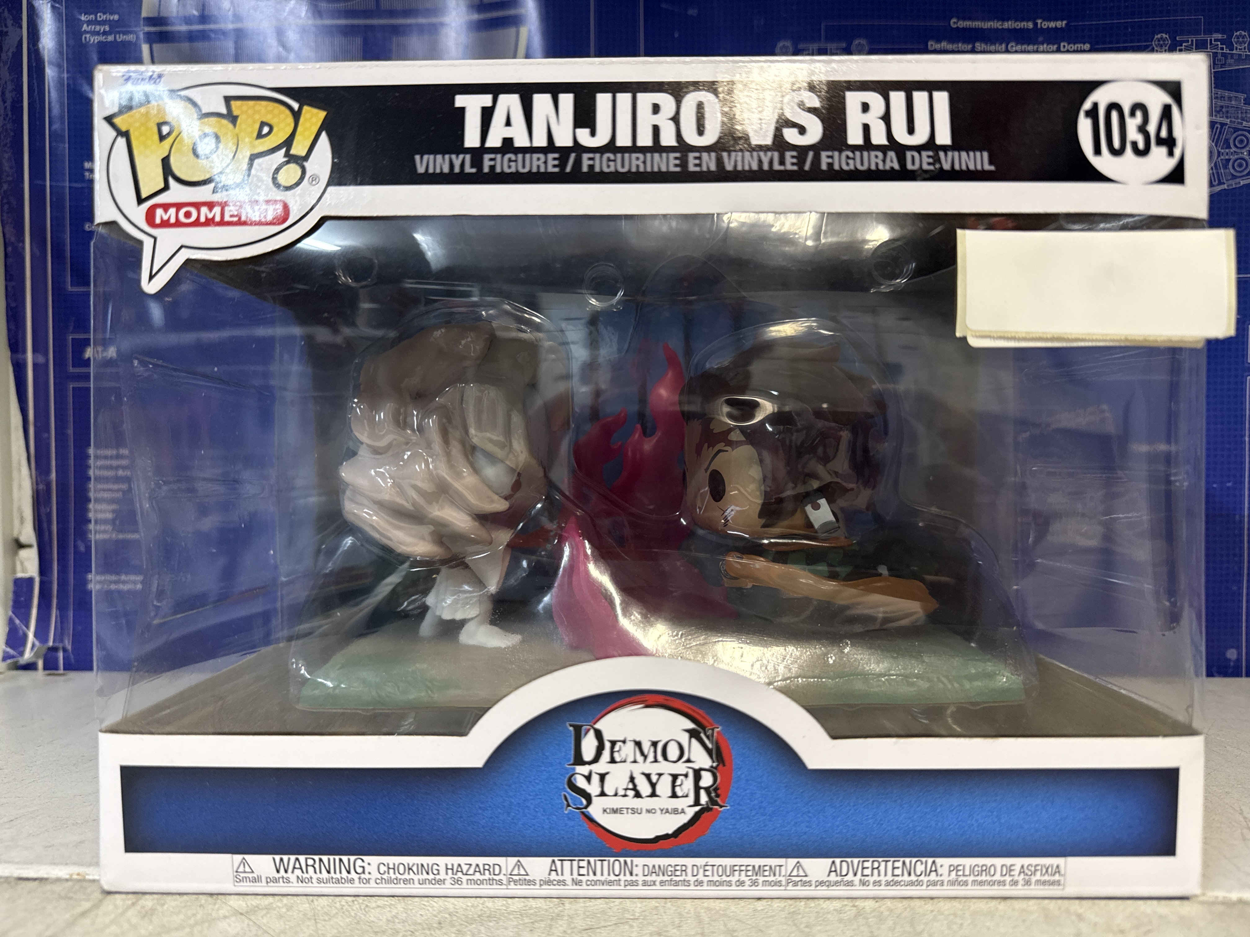 Funko Pop! Moments Demon Slayer – Tanjiro vs Rui #1034