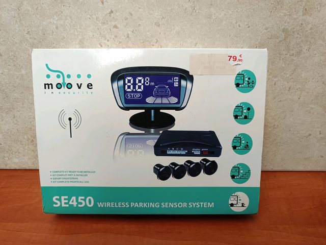 Moove SE450 – Système de capteurs de stationnement sans fil
