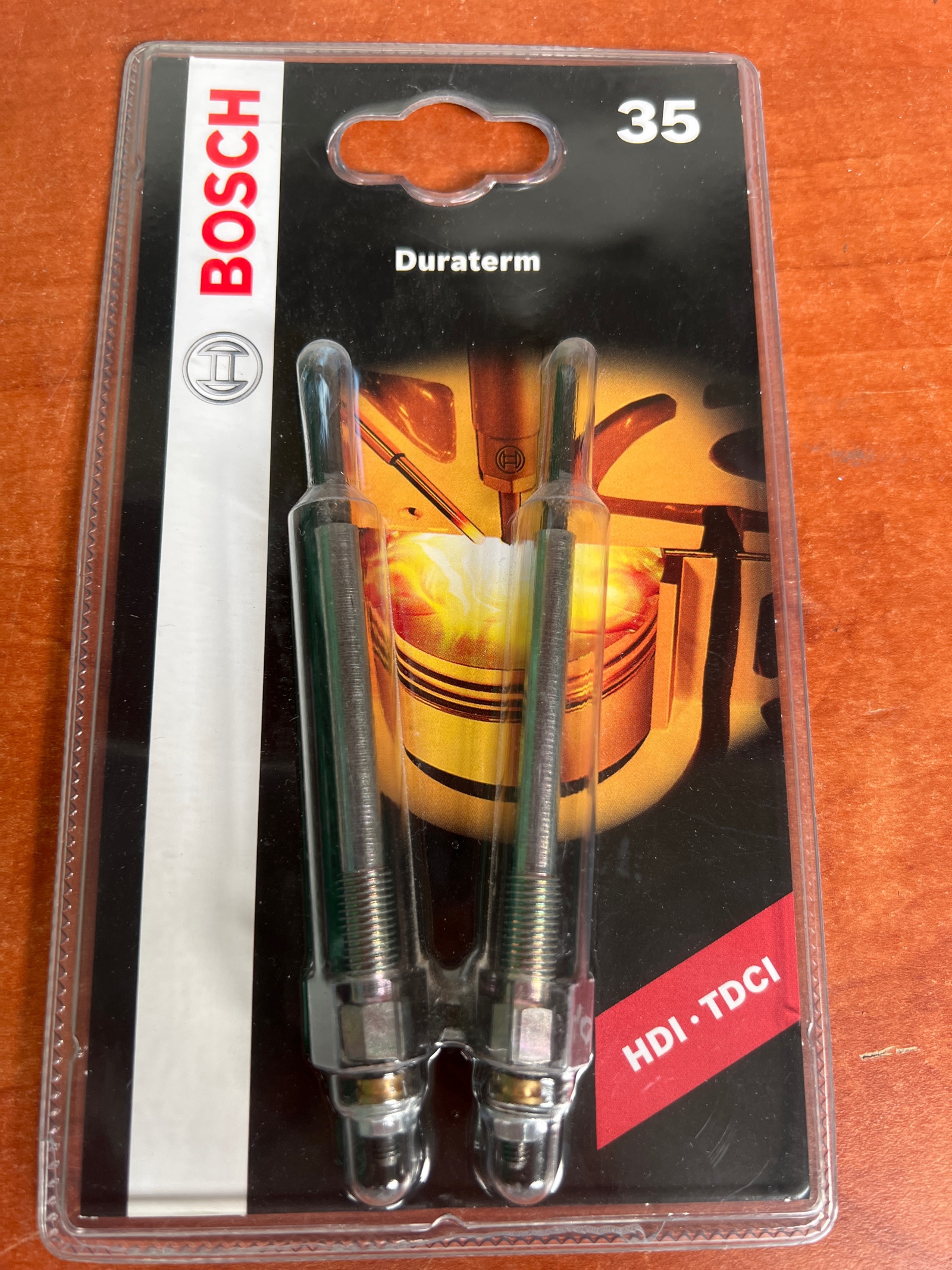 Bosch Duraterm 35 bougies de préchauffage HDI/TDCI (x2)