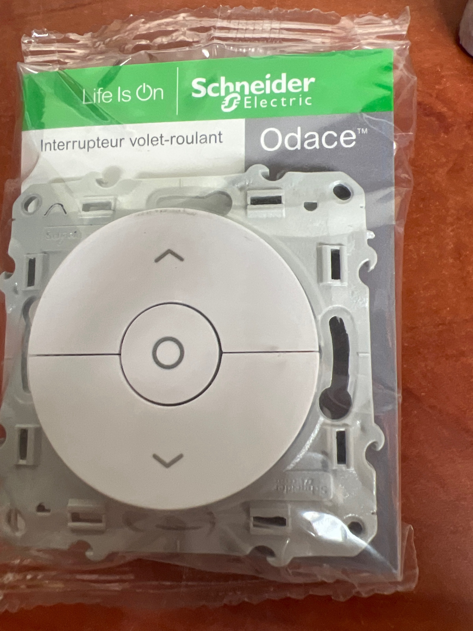 Schneider Electric Odace interrupteur volet roulant