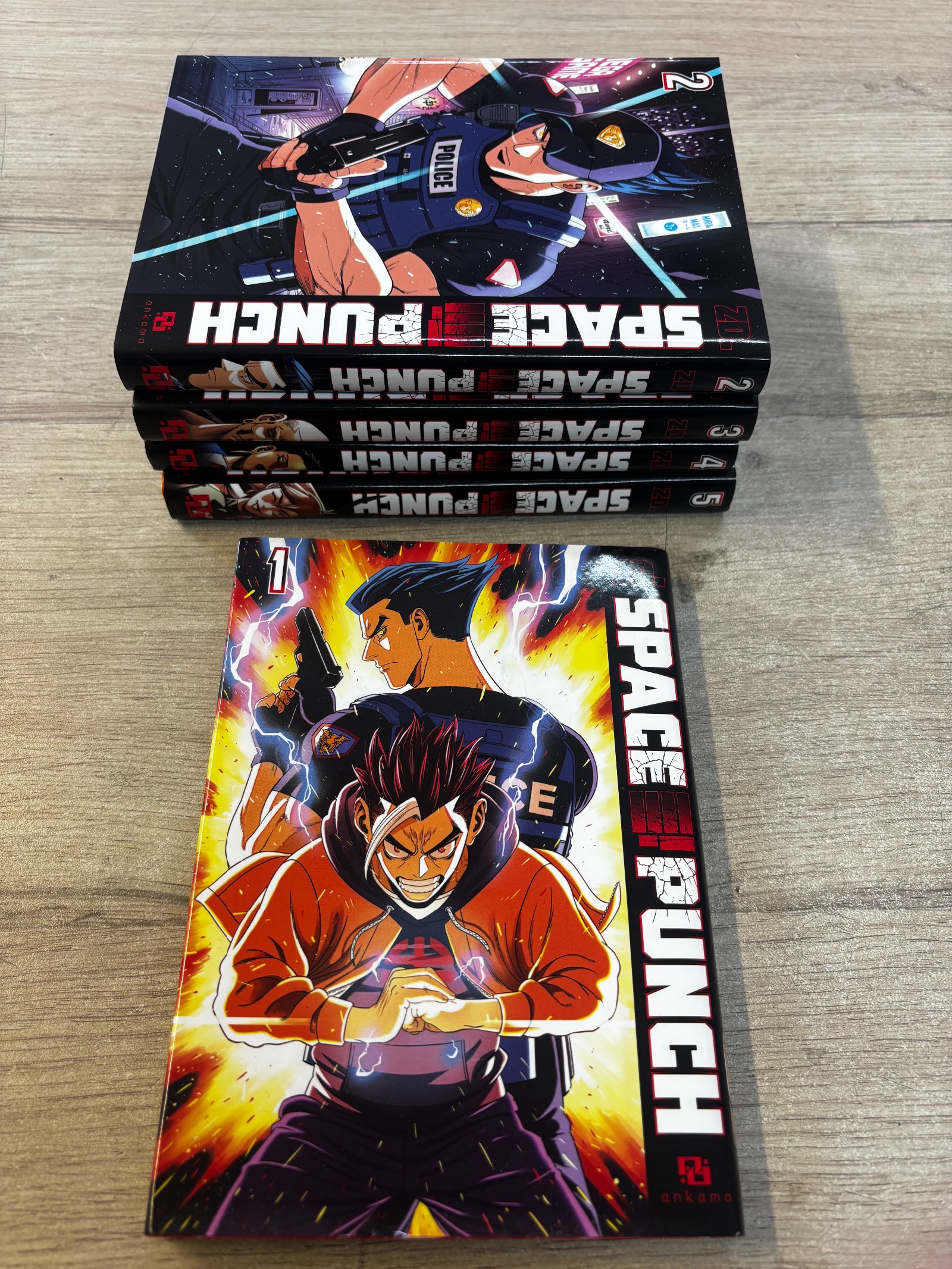 Space Punch – Tomes 1 à 5 (Ankama)