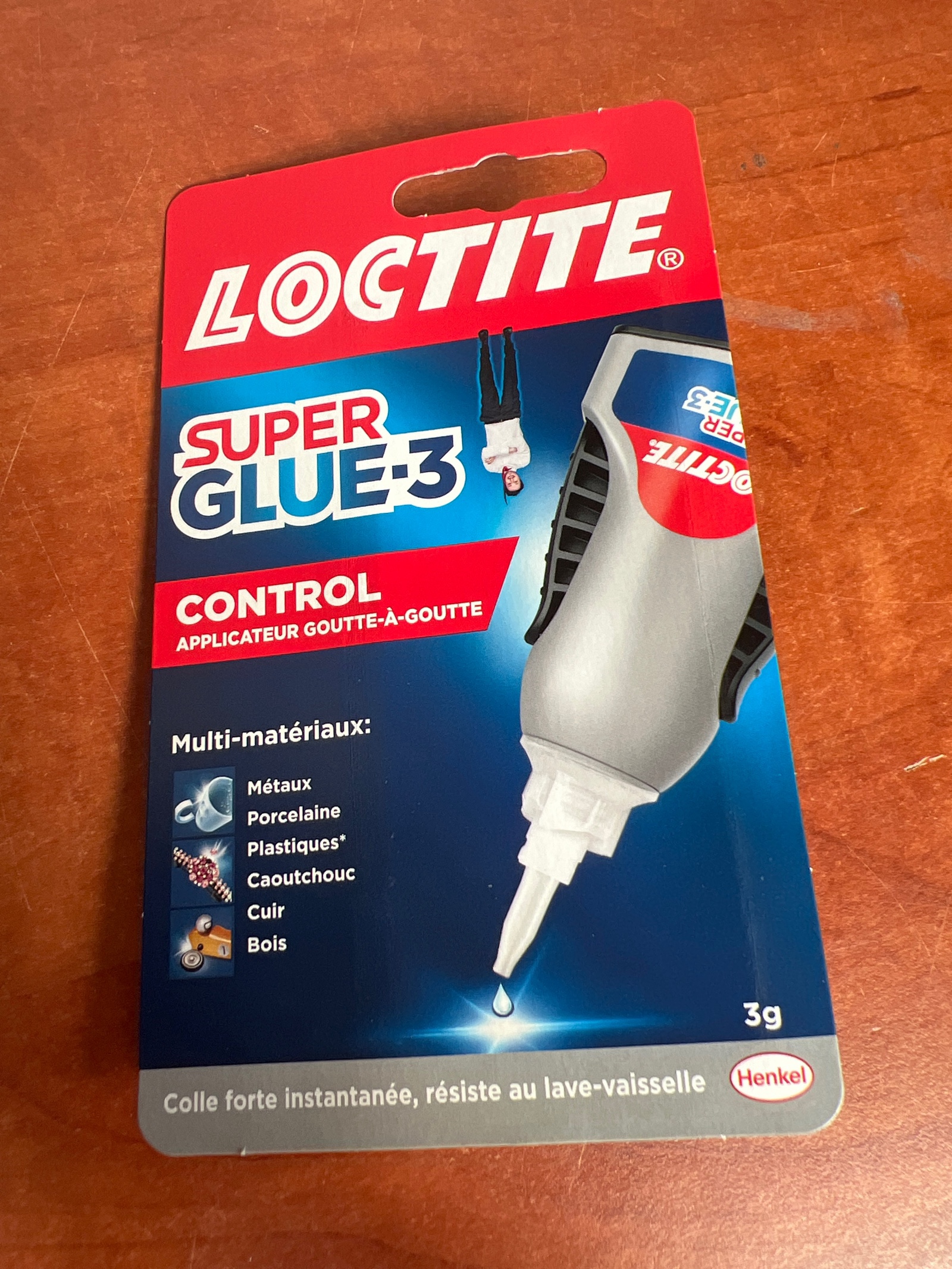 Loctite Super Glue-3 Control applicateur goutte-à-goutte 3 g