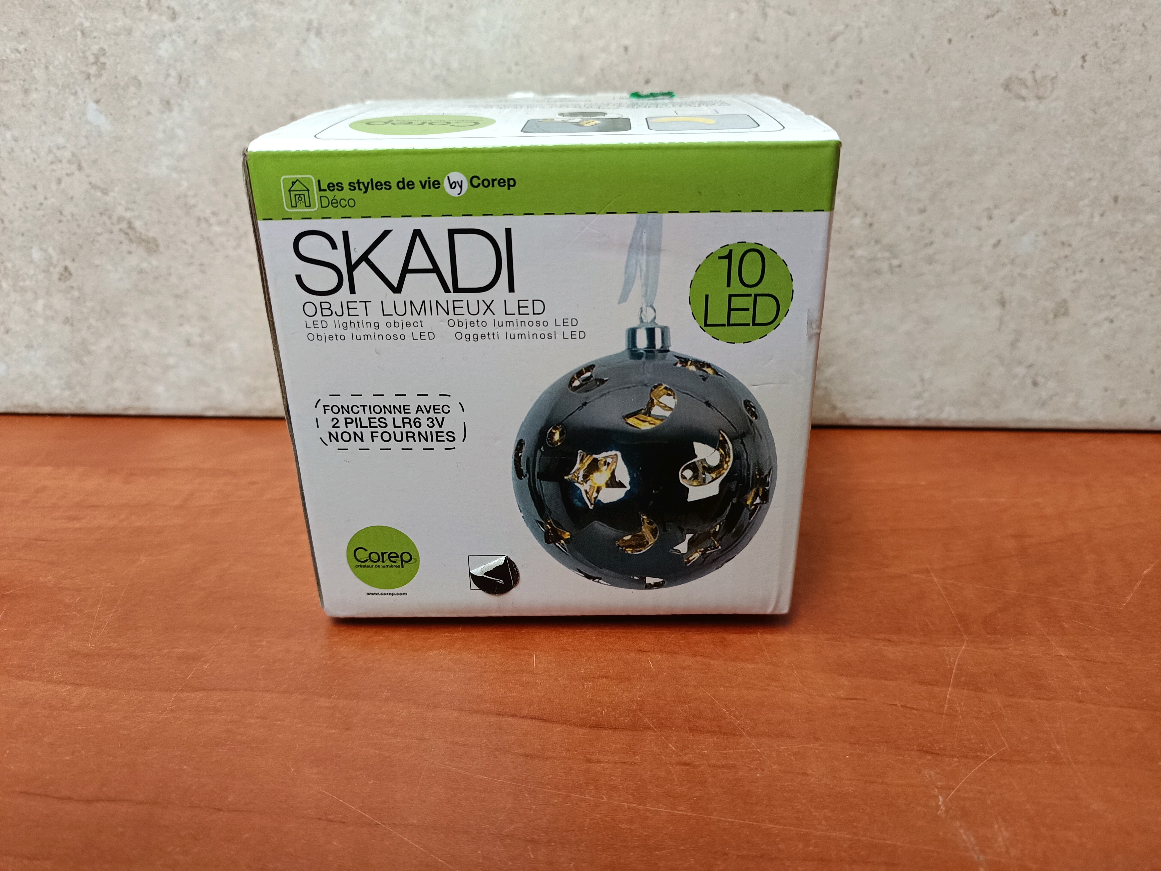 Corep Skadi objet lumineux à 10 LED