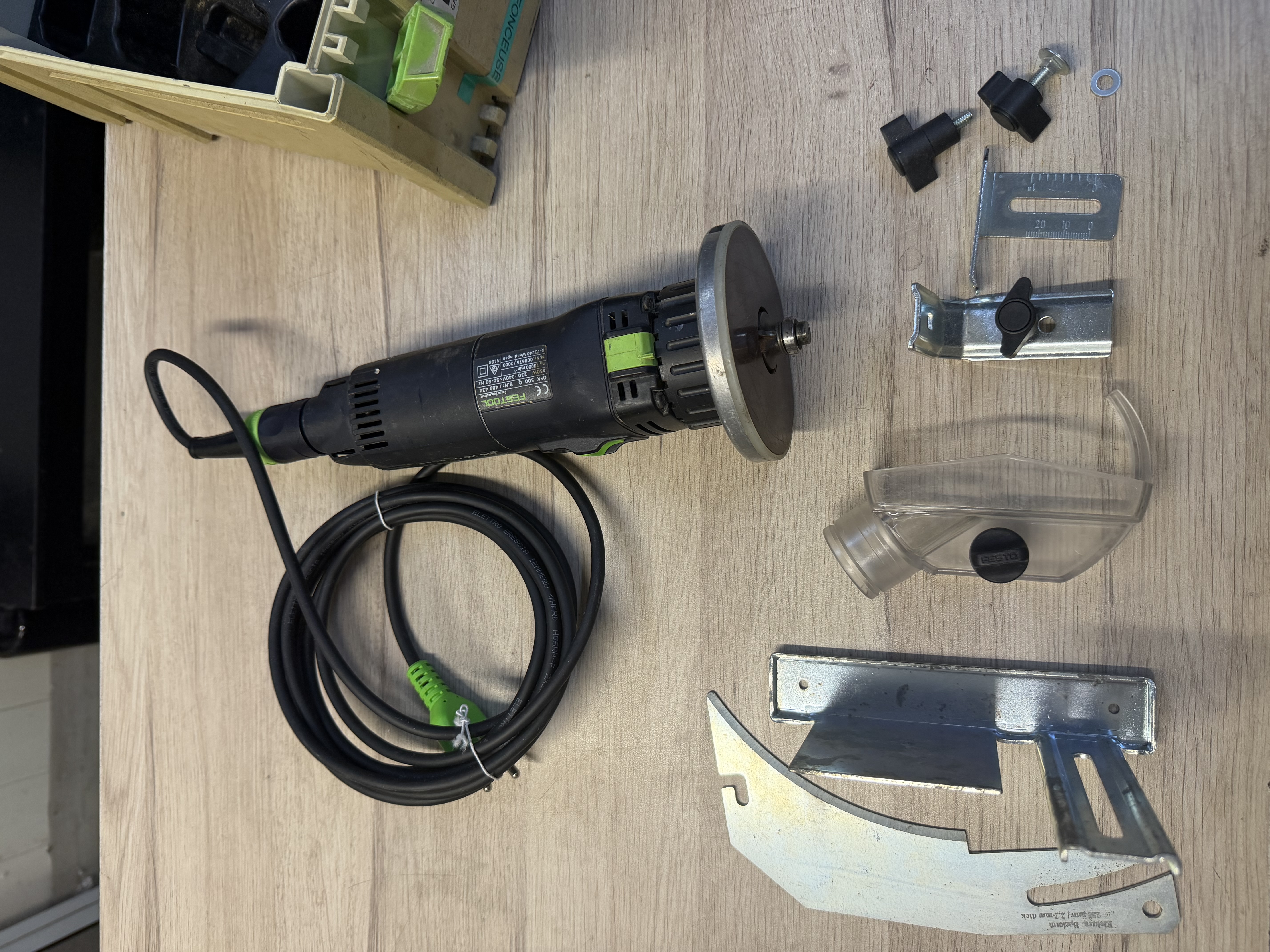 Affleureuse Festool OFK 500 — photo 2