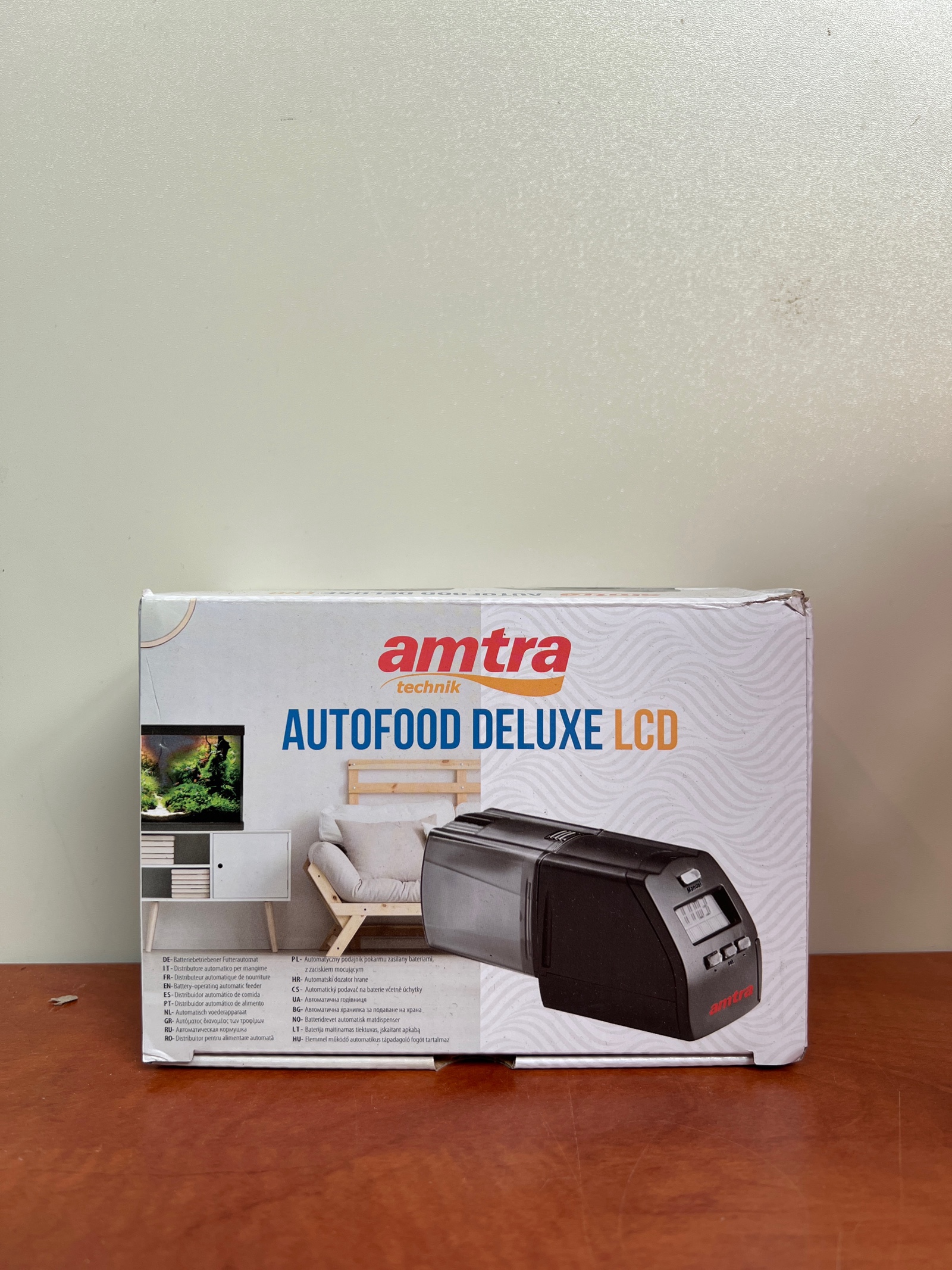 Amtra Autofood Deluxe LCD – distributeur automatique de nourriture pour aquarium