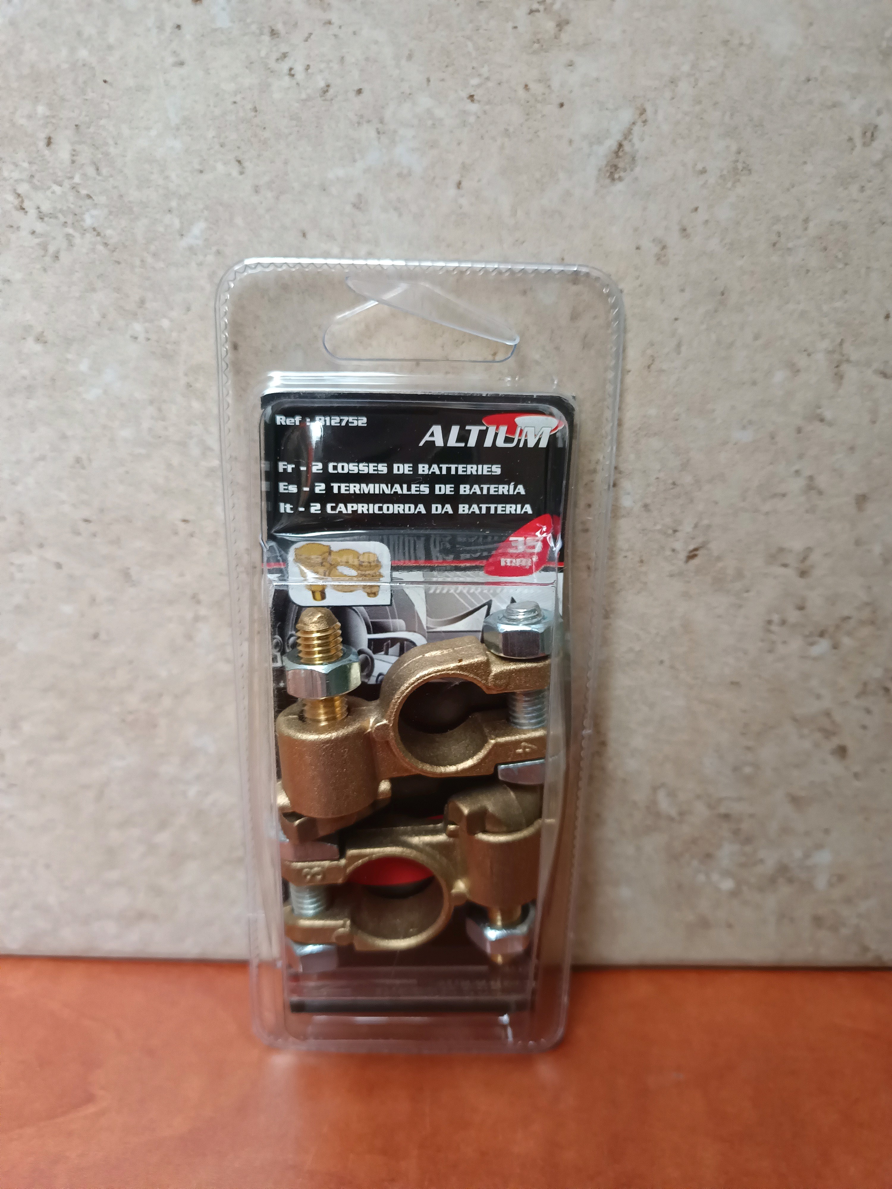 ALTIUM - Kit de 2 cosses de batterie