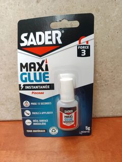 Sader Maxi Glue Instantanée Pinceau 5 g - Force 3